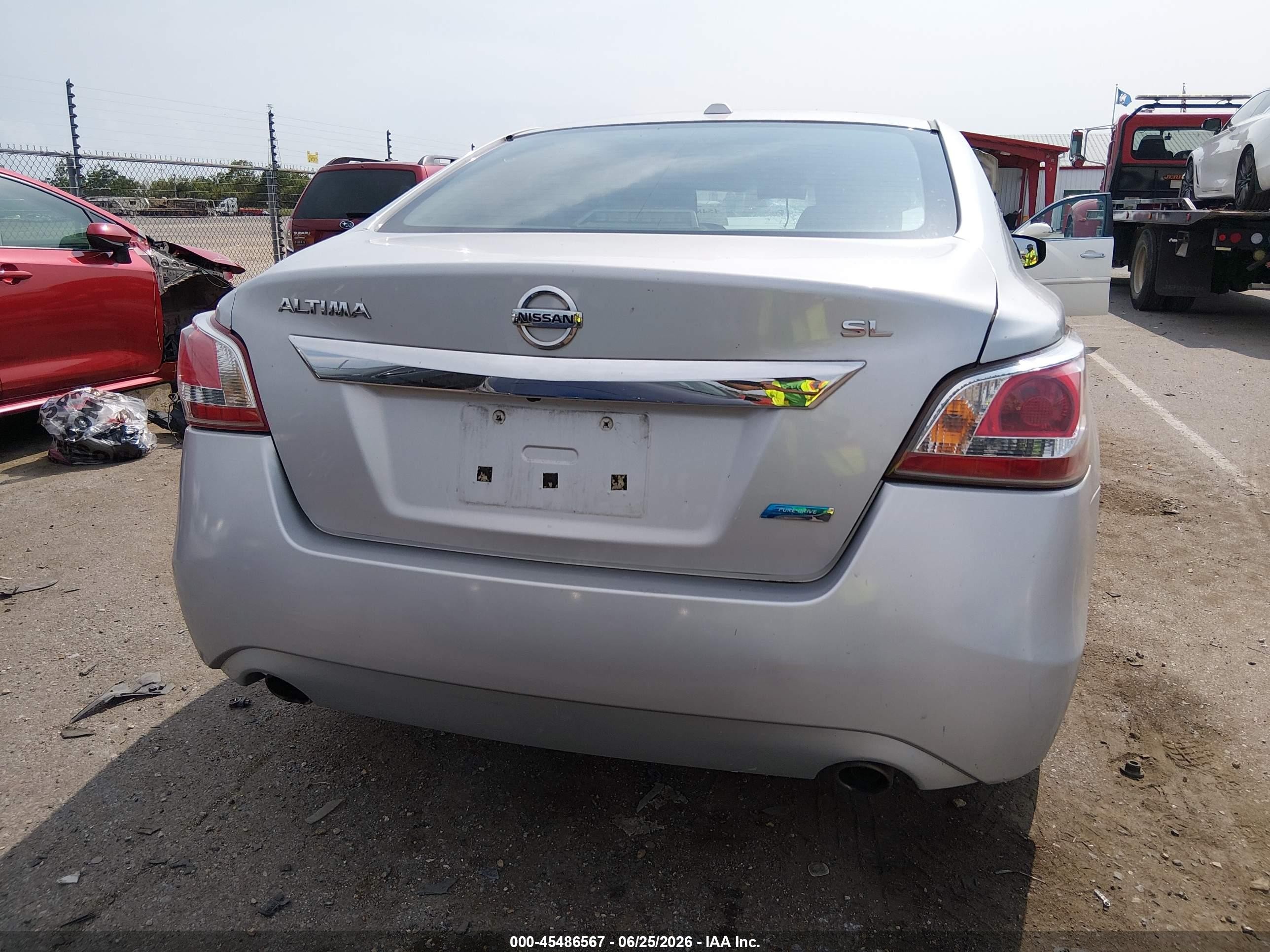 2013 Nissan Altima 2.5 Sl Silver vin: 1N4AL3AP2DN412623