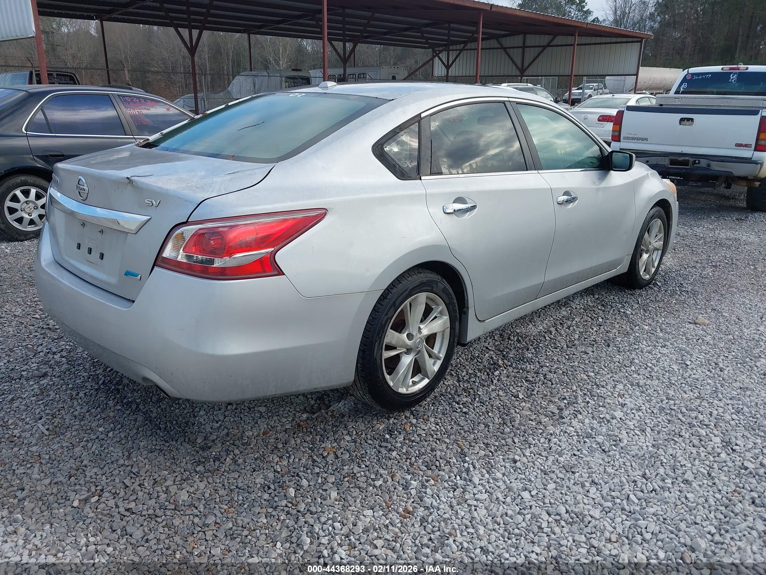 2013 Nissan Altima 2.5 Sv Gray vin: 1N4AL3AP2DN415117