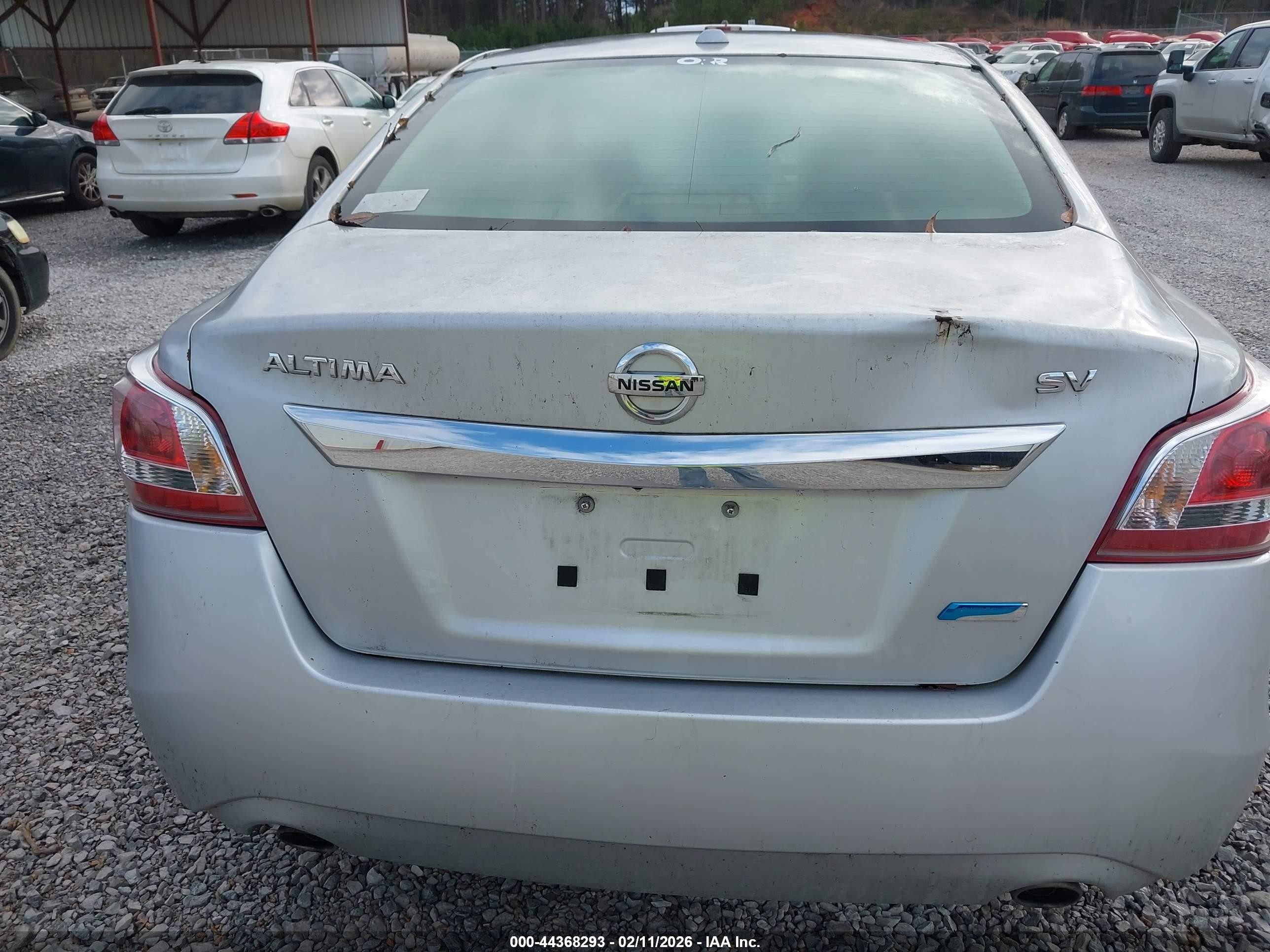 2013 Nissan Altima 2.5 Sv Gray vin: 1N4AL3AP2DN415117