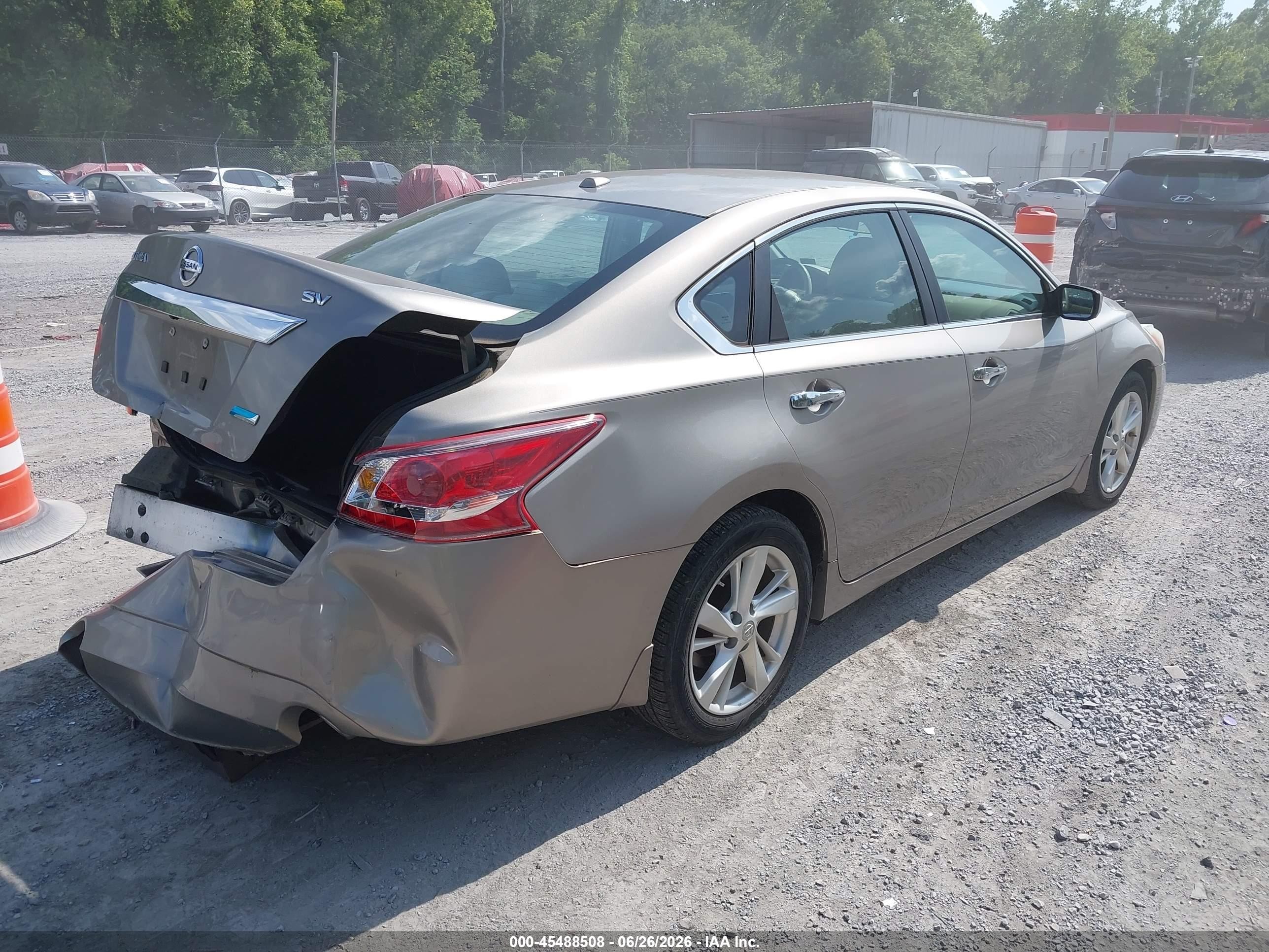 2013 Nissan Altima 2.5 Sv Золотой vin: 1N4AL3AP2DN424545