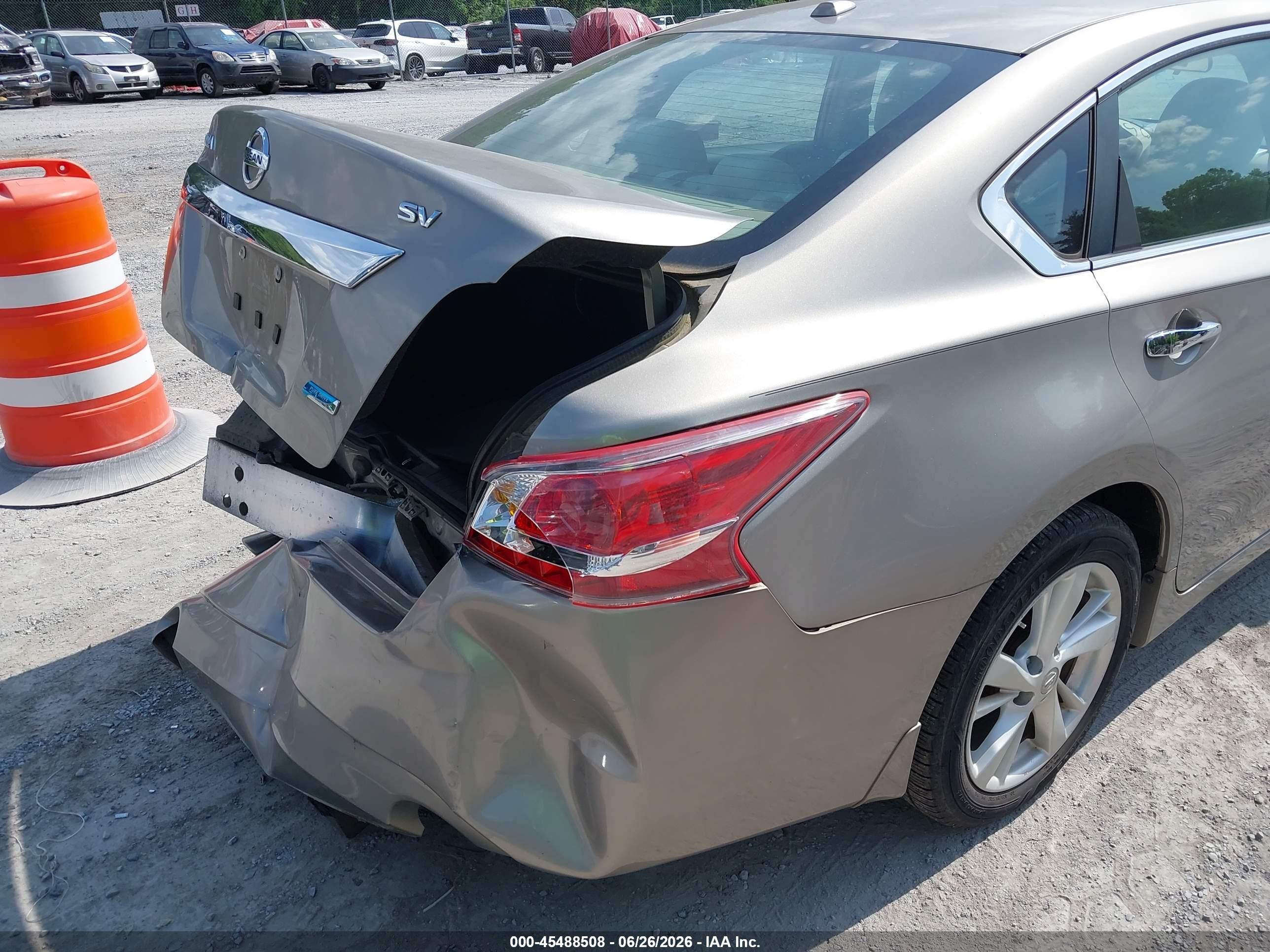 2013 Nissan Altima 2.5 Sv Золотой vin: 1N4AL3AP2DN424545