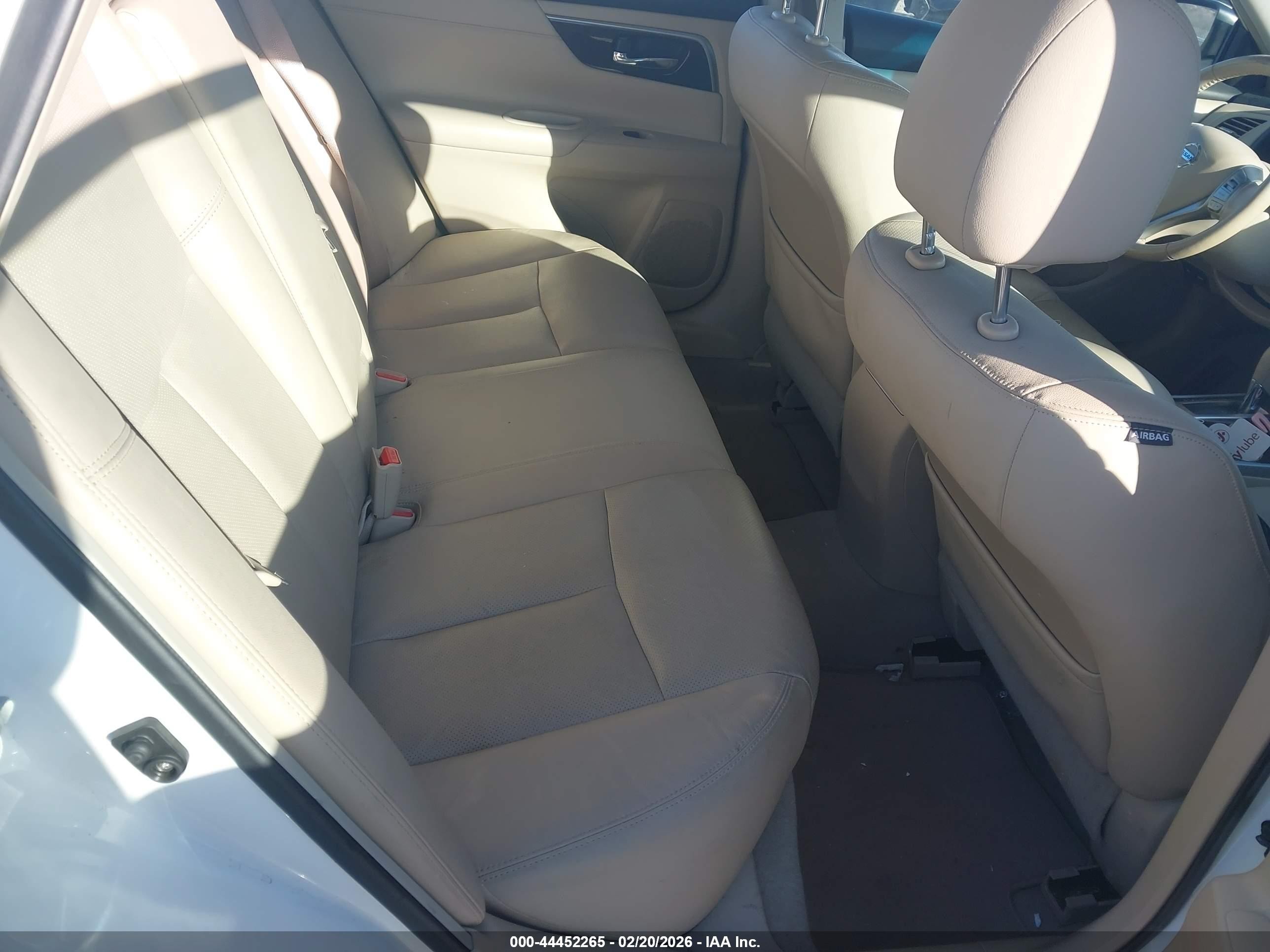 2013 Nissan Altima 2.5 Sl White vin: 1N4AL3AP2DN442236