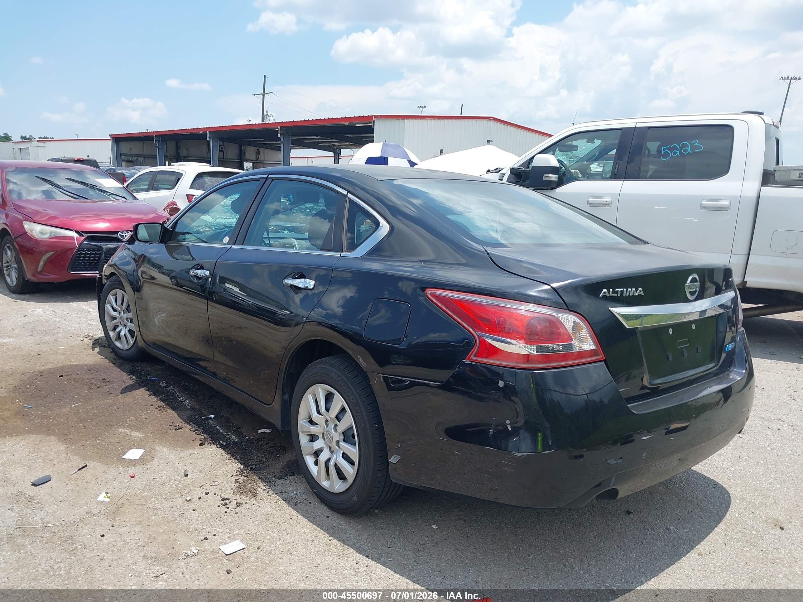 2013 Nissan Altima 2.5 S Black vin: 1N4AL3AP2DN449431