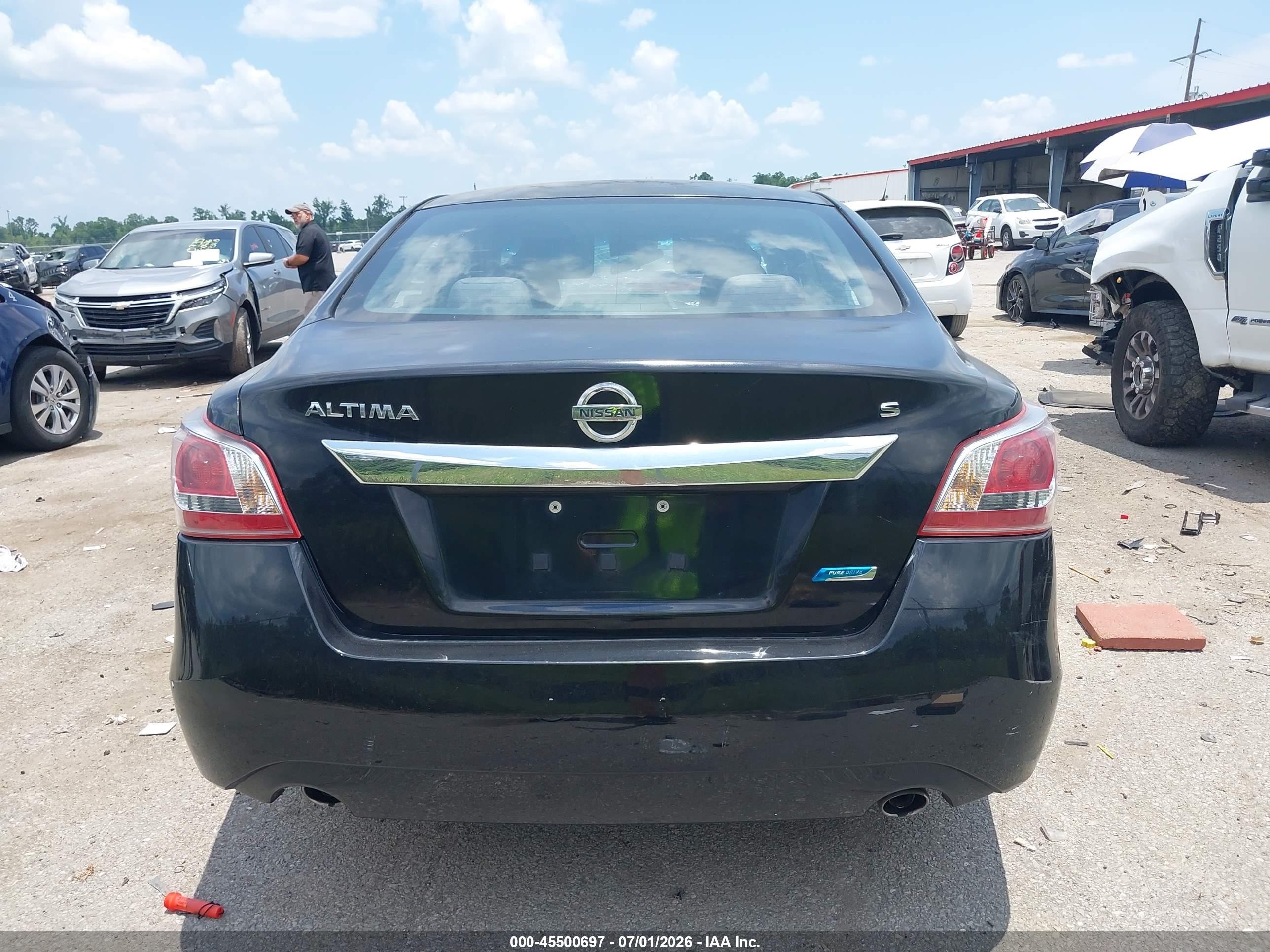 2013 Nissan Altima 2.5 S Black vin: 1N4AL3AP2DN449431