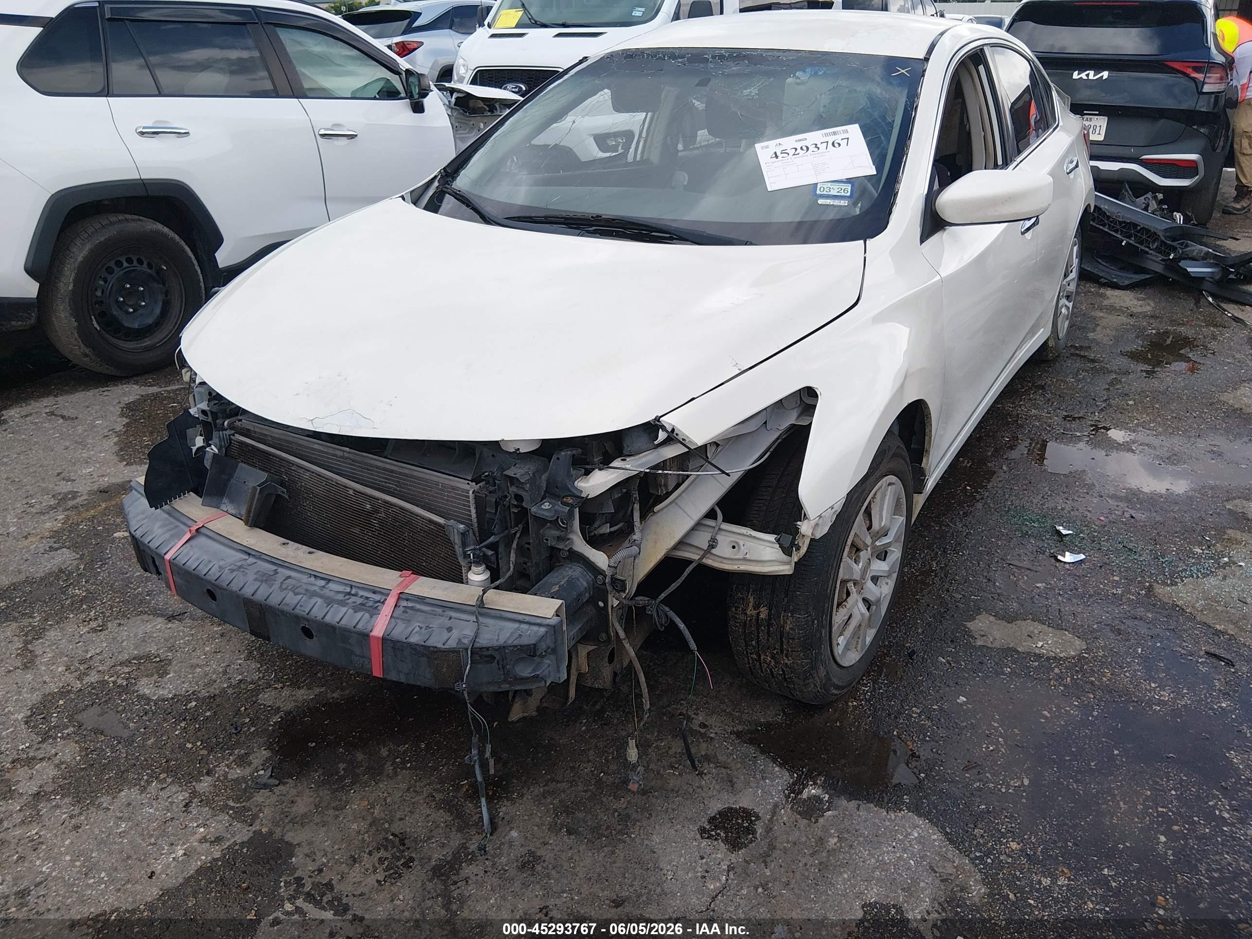 2013 Nissan Altima 2.5 S White vin: 1N4AL3AP2DN456900