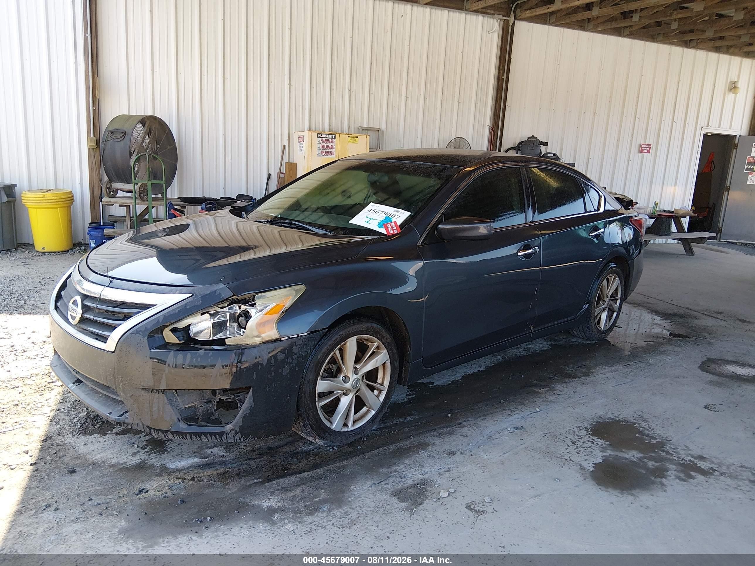 2013 Nissan Altima 2.5 Sv Gray vin: 1N4AL3AP2DN465239