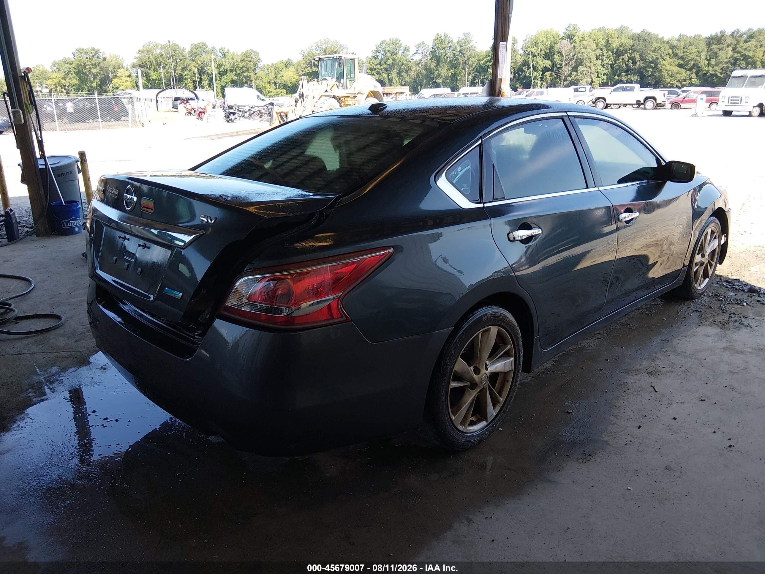 2013 Nissan Altima 2.5 Sv Gray vin: 1N4AL3AP2DN465239
