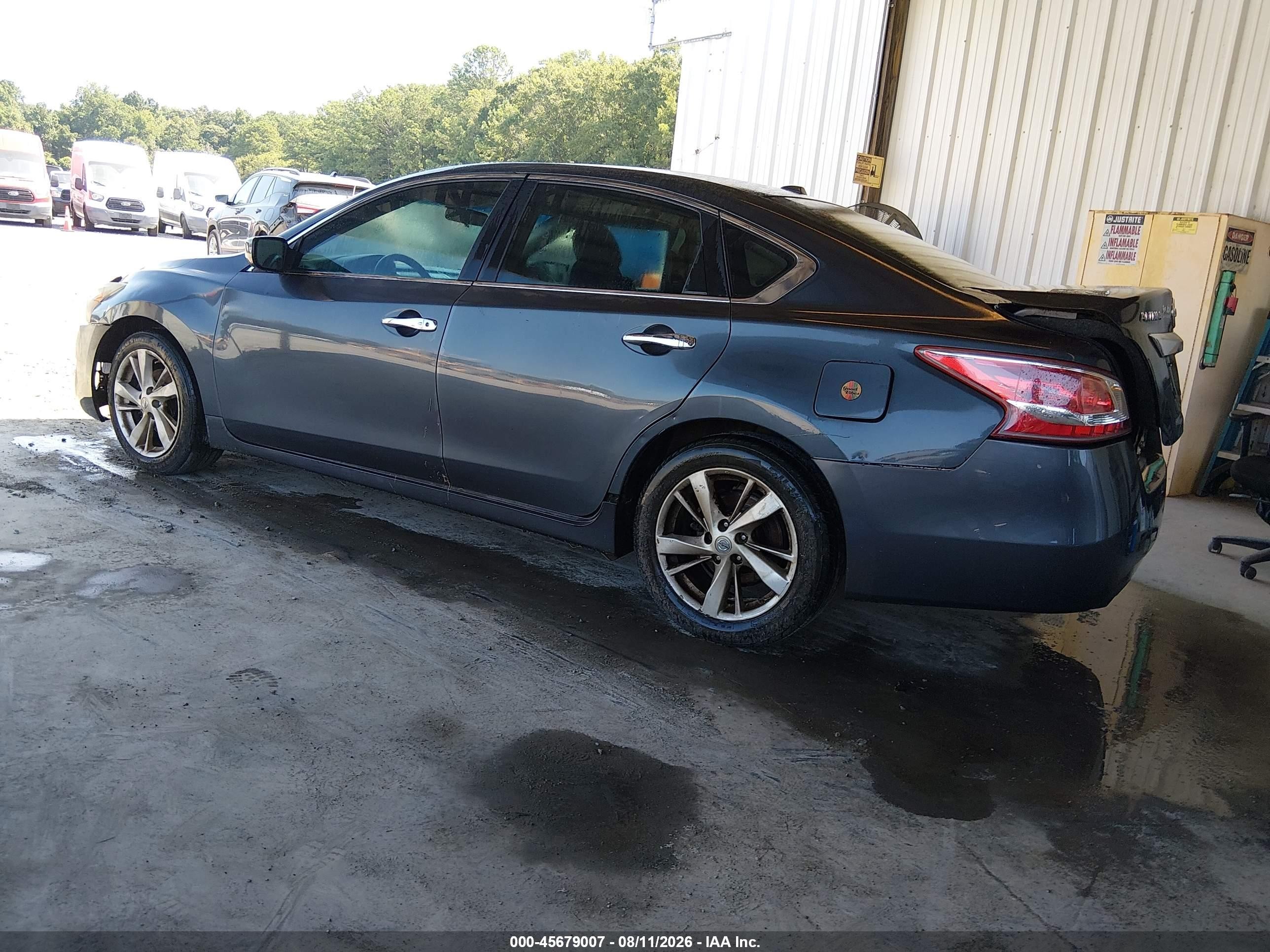 2013 Nissan Altima 2.5 Sv Gray vin: 1N4AL3AP2DN465239