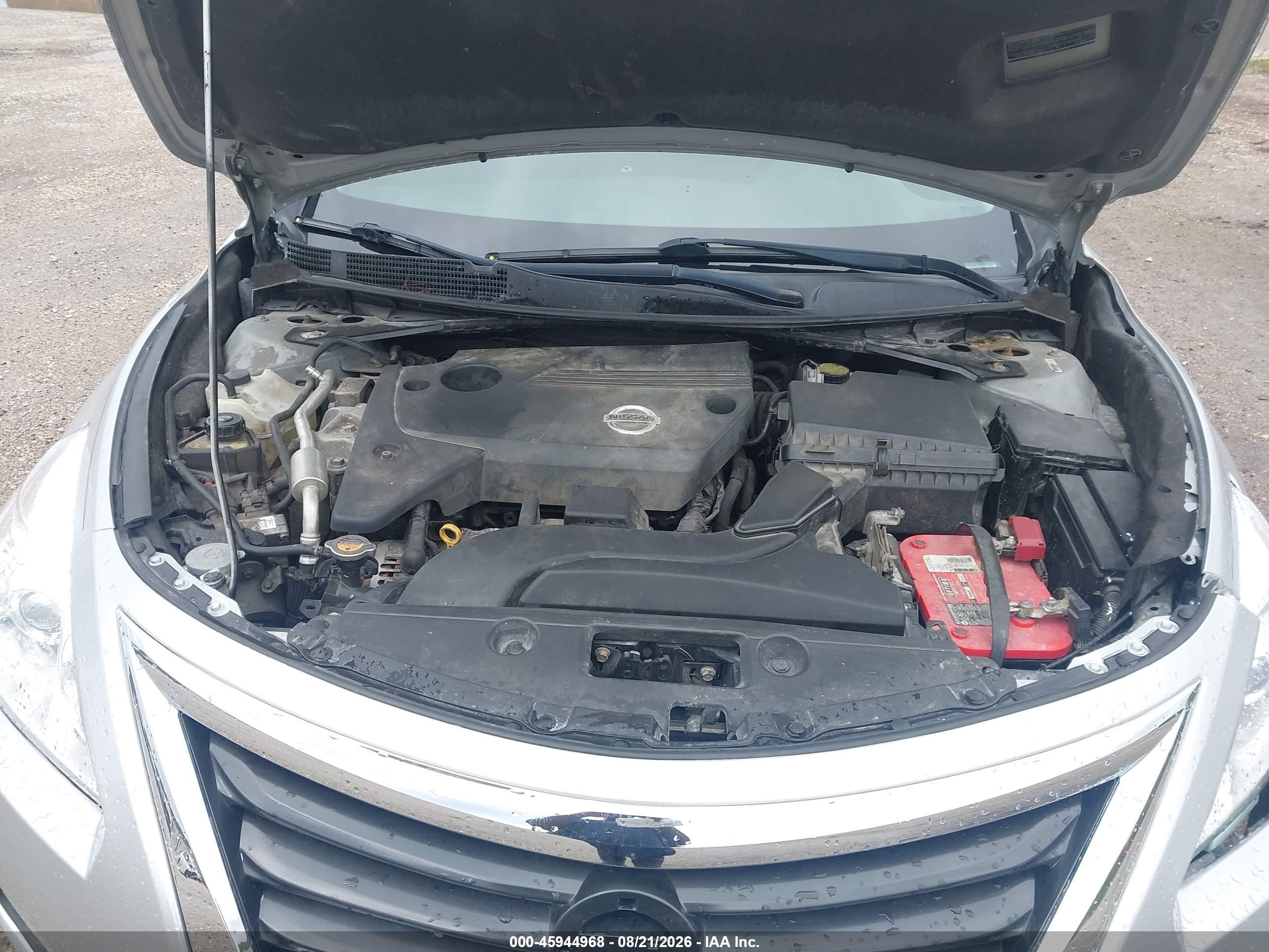 2013 Nissan Altima 2.5 Sv Silver vin: 1N4AL3AP2DN467864