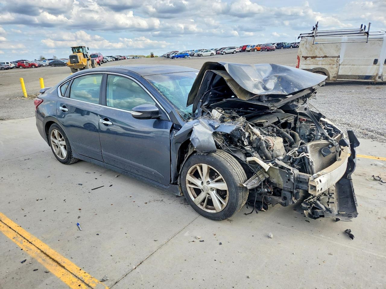 2013 Nissan Altima 2.5 Угольный vin: 1N4AL3AP2DN472045