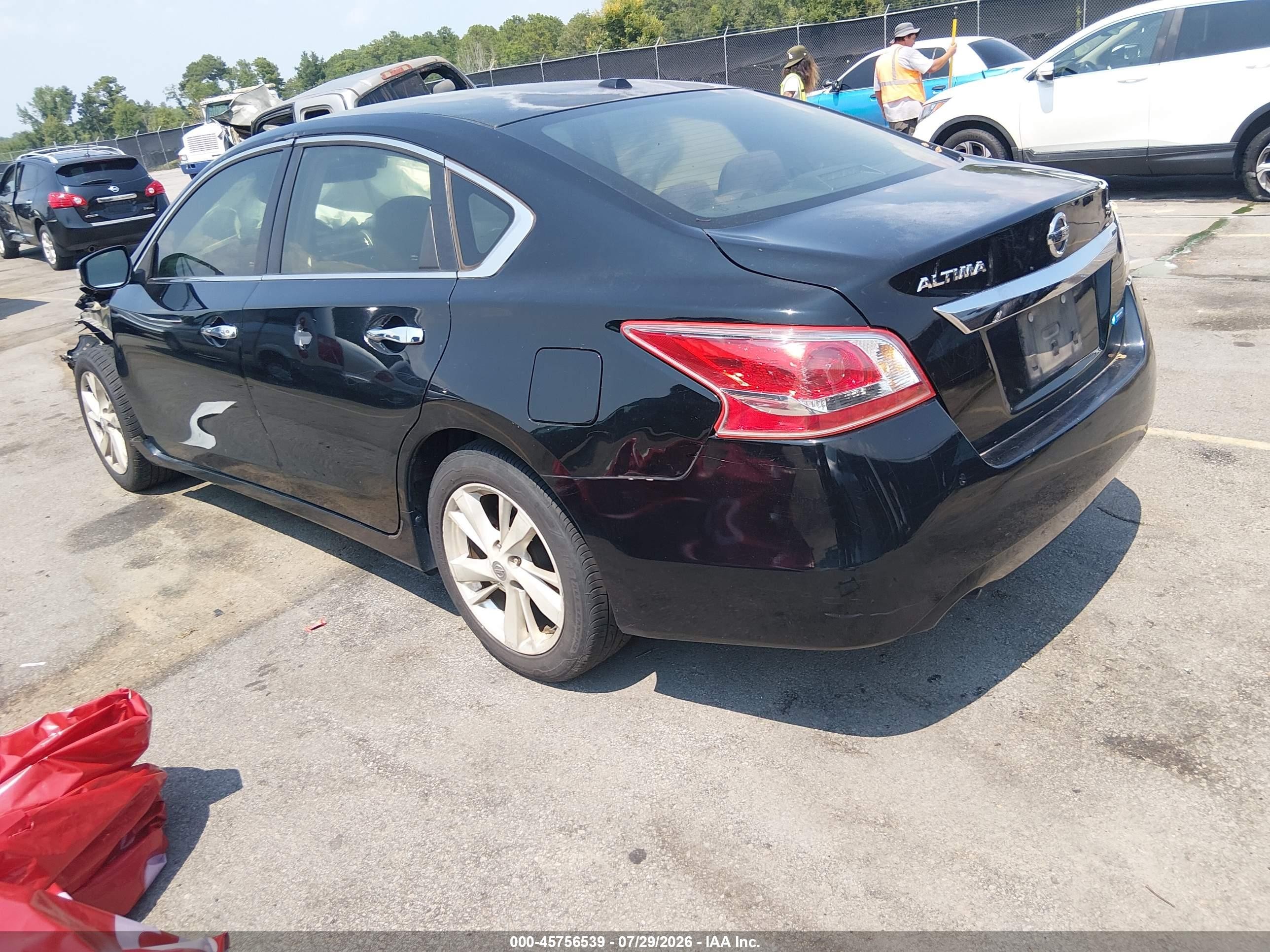 2013 Nissan Altima 2.5 Sv Black vin: 1N4AL3AP2DN472157