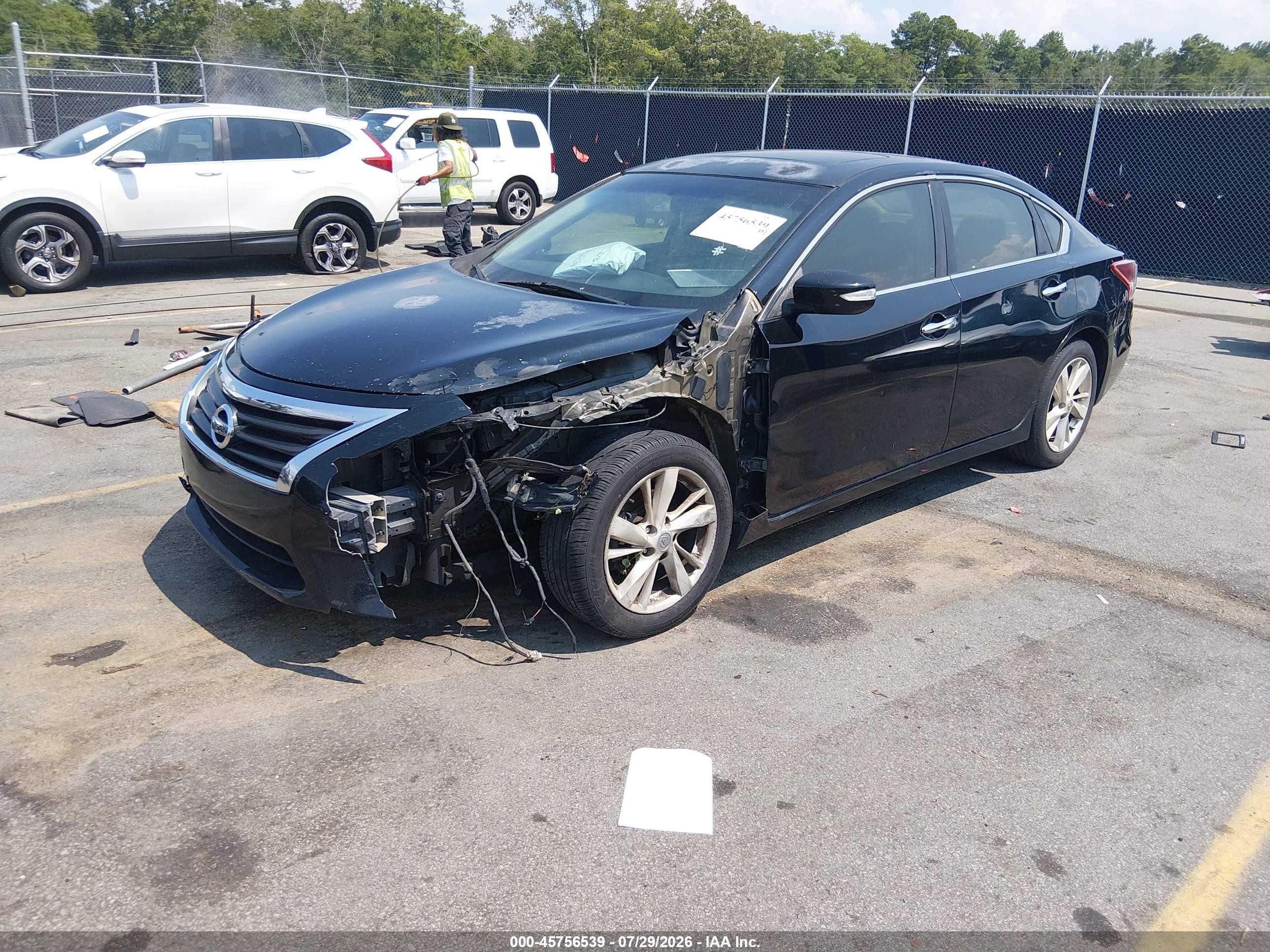 2013 Nissan Altima 2.5 Sv Black vin: 1N4AL3AP2DN472157