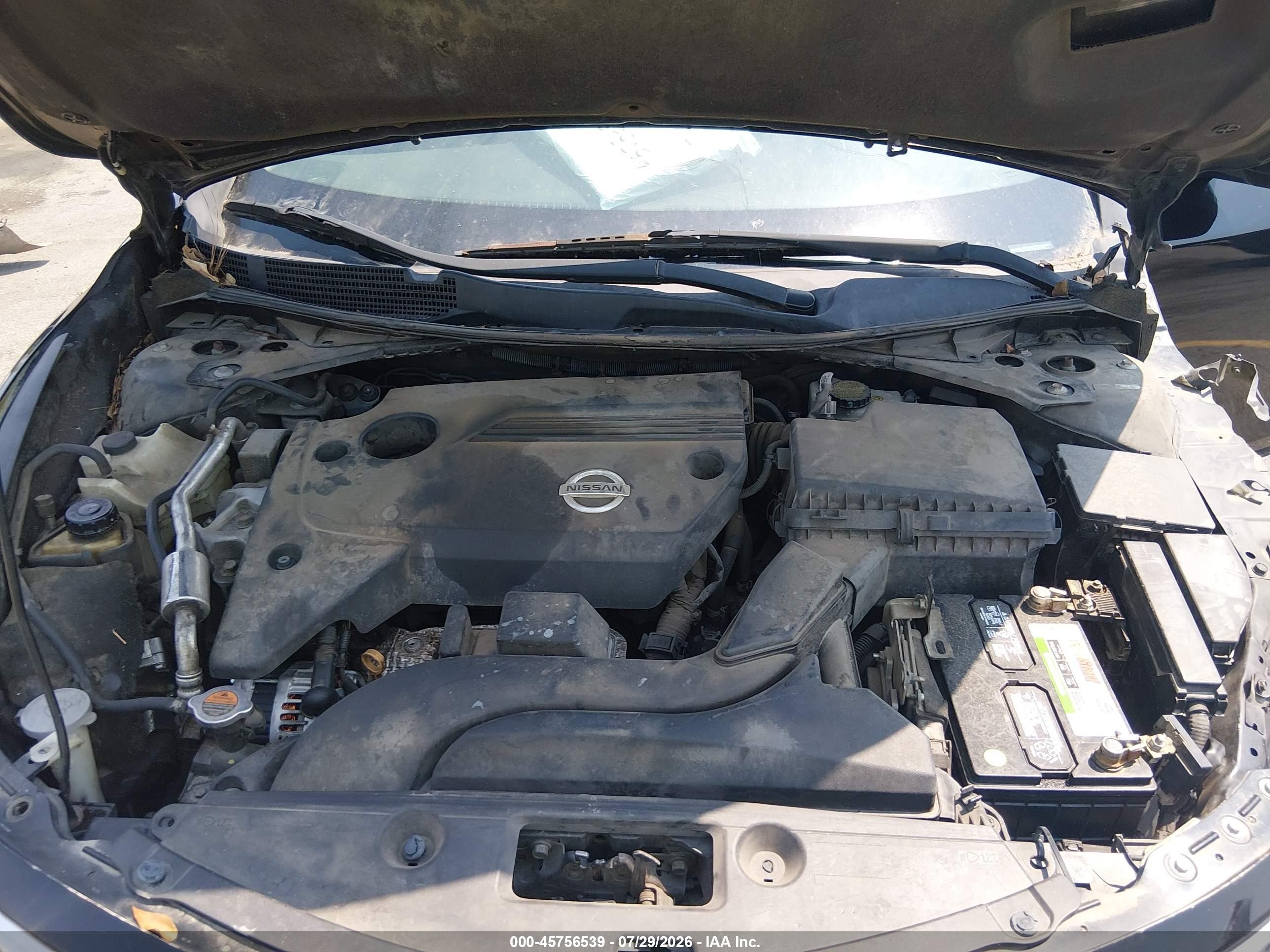 2013 Nissan Altima 2.5 Sv Black vin: 1N4AL3AP2DN472157