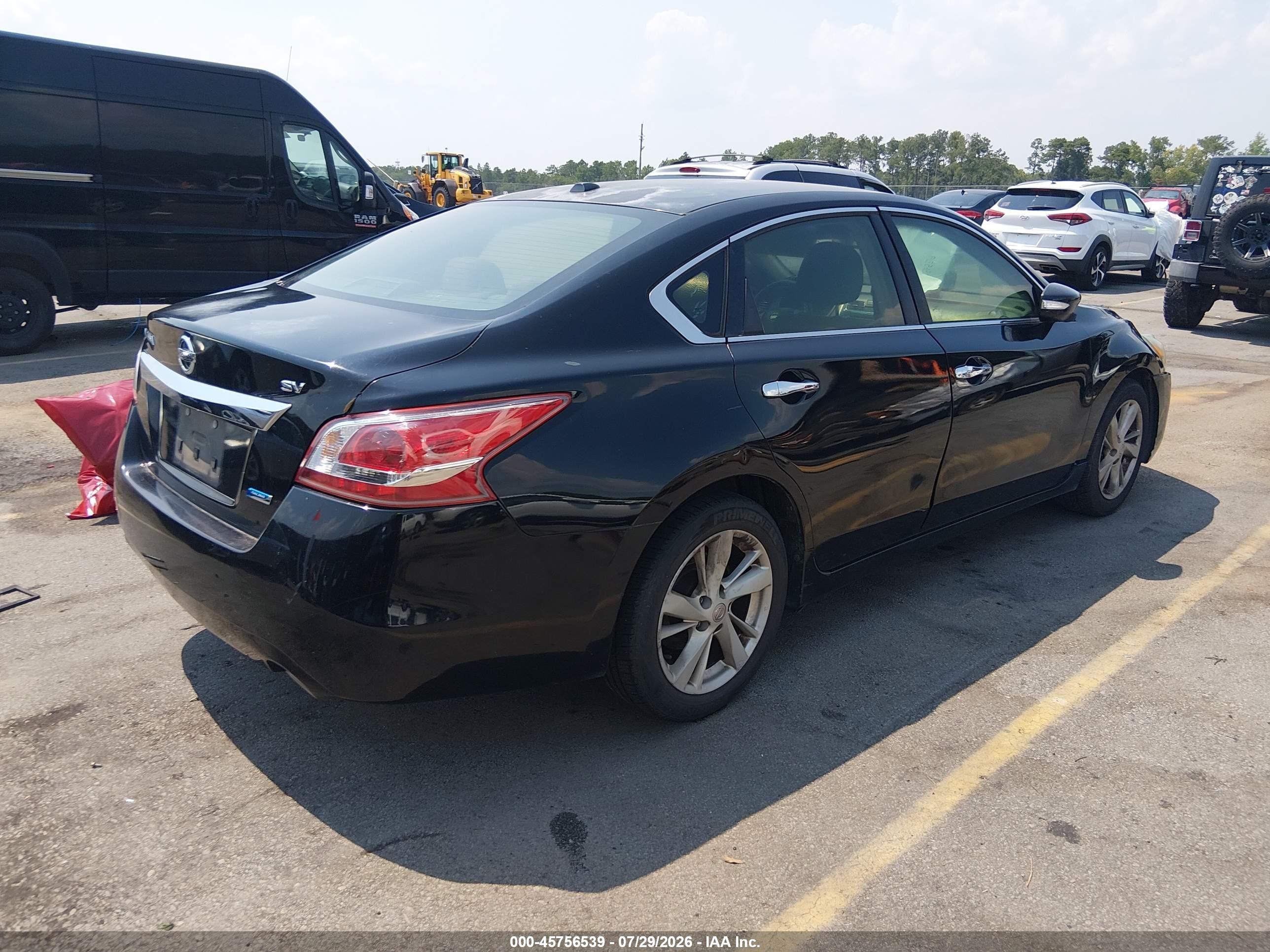 2013 Nissan Altima 2.5 Sv Black vin: 1N4AL3AP2DN472157