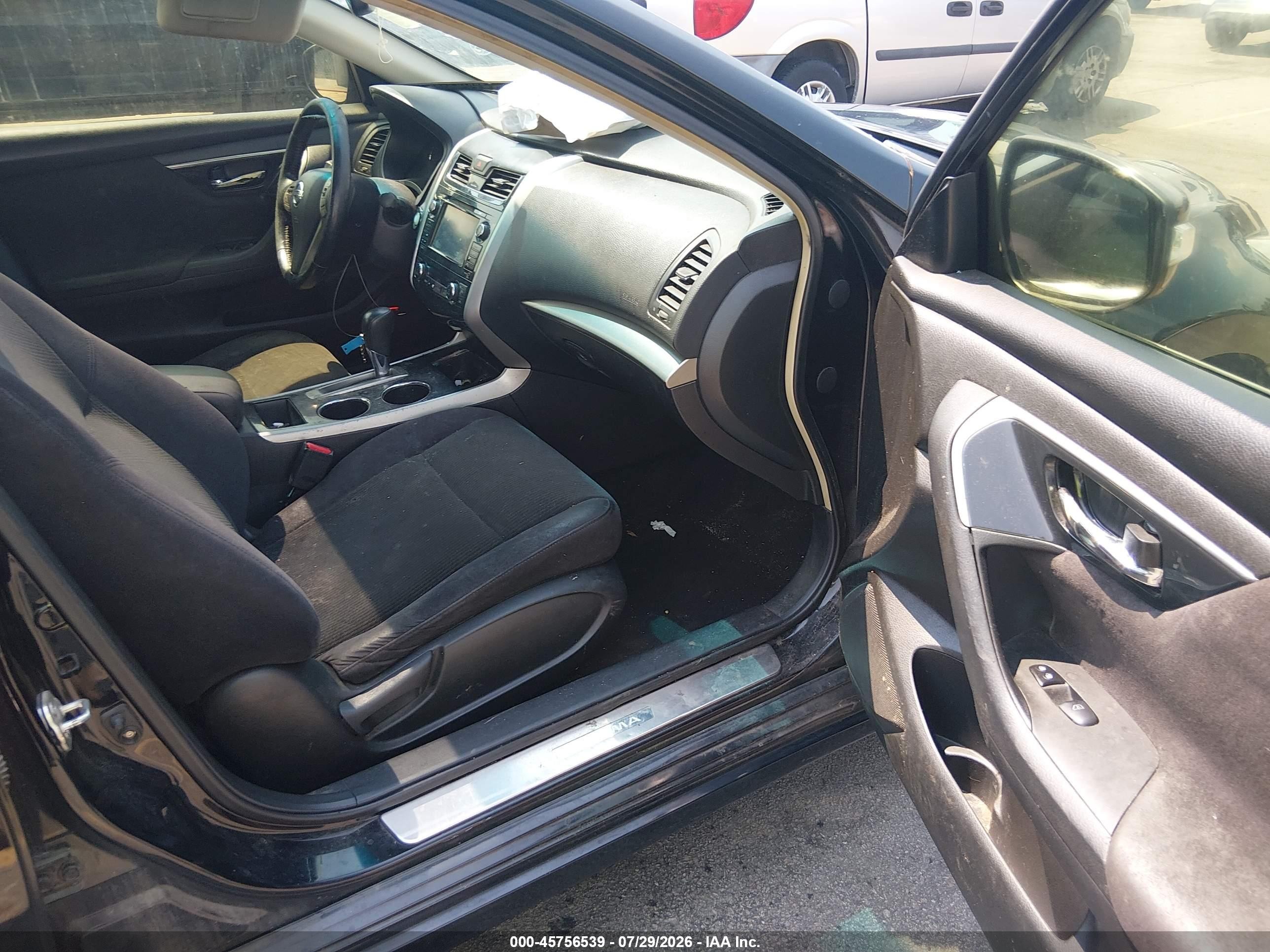2013 Nissan Altima 2.5 Sv Black vin: 1N4AL3AP2DN472157