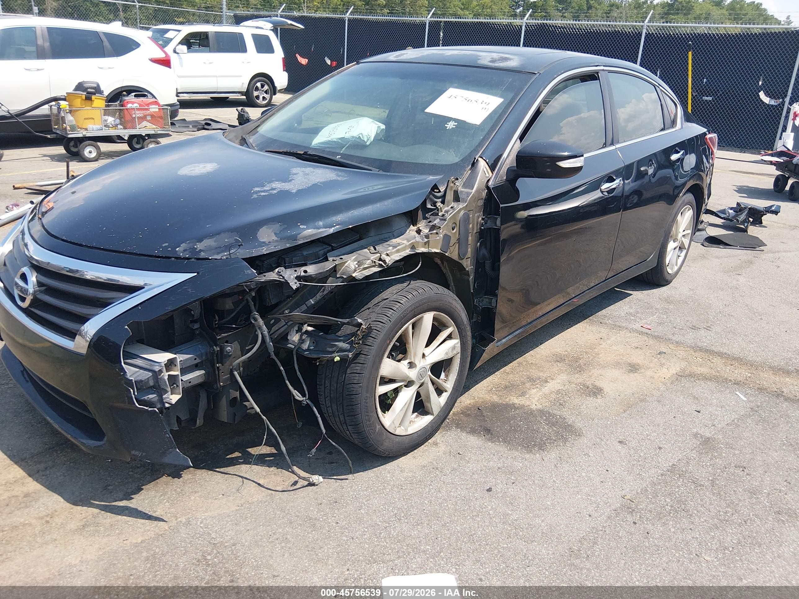 2013 Nissan Altima 2.5 Sv Black vin: 1N4AL3AP2DN472157