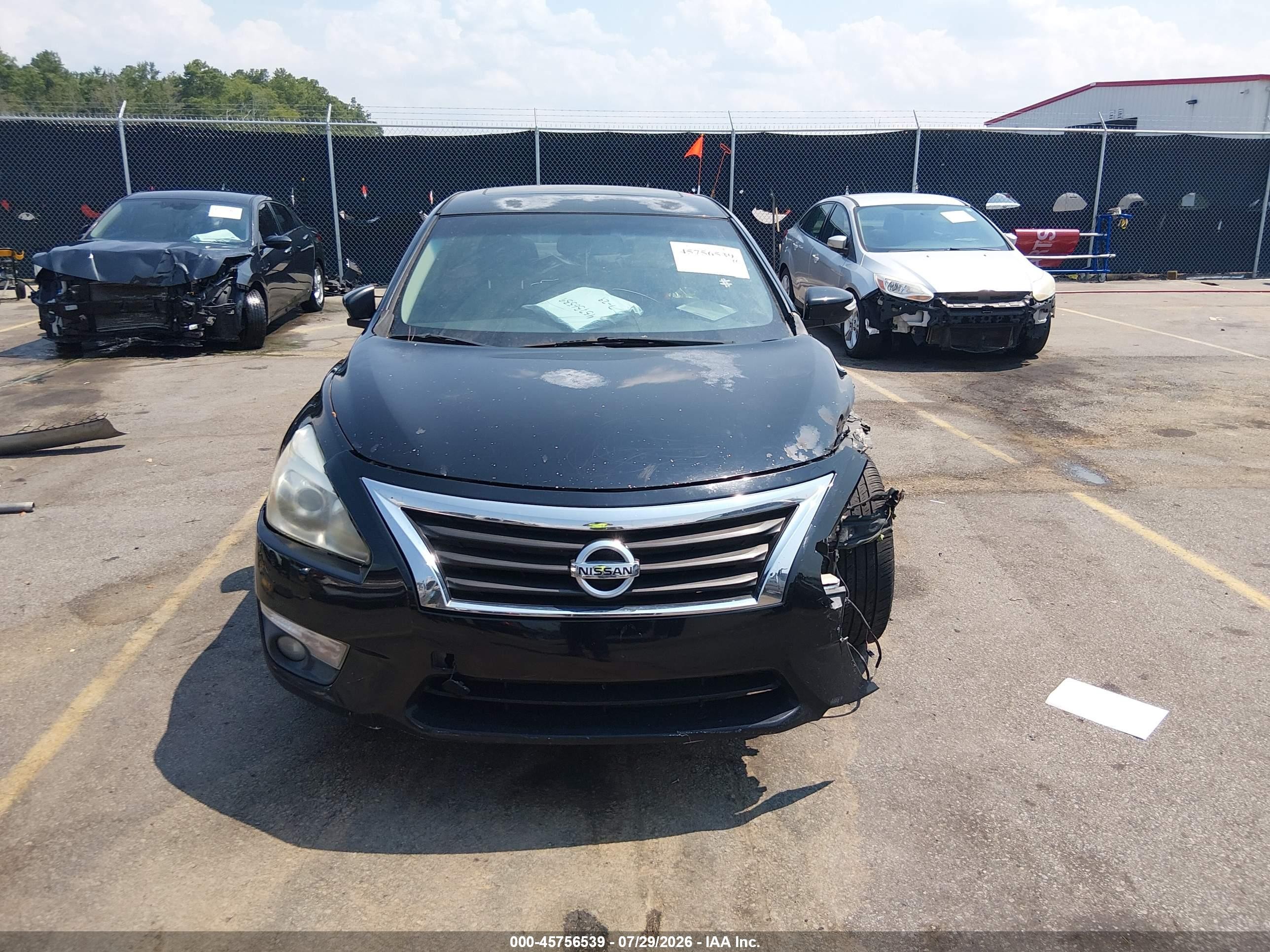 2013 Nissan Altima 2.5 Sv Black vin: 1N4AL3AP2DN472157