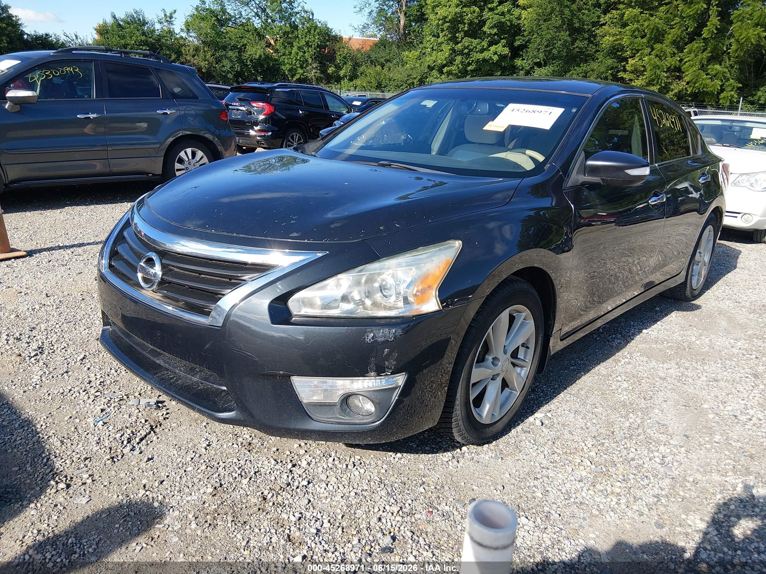 2013 Nissan Altima 2.5 Sv Gray vin: 1N4AL3AP2DN475026