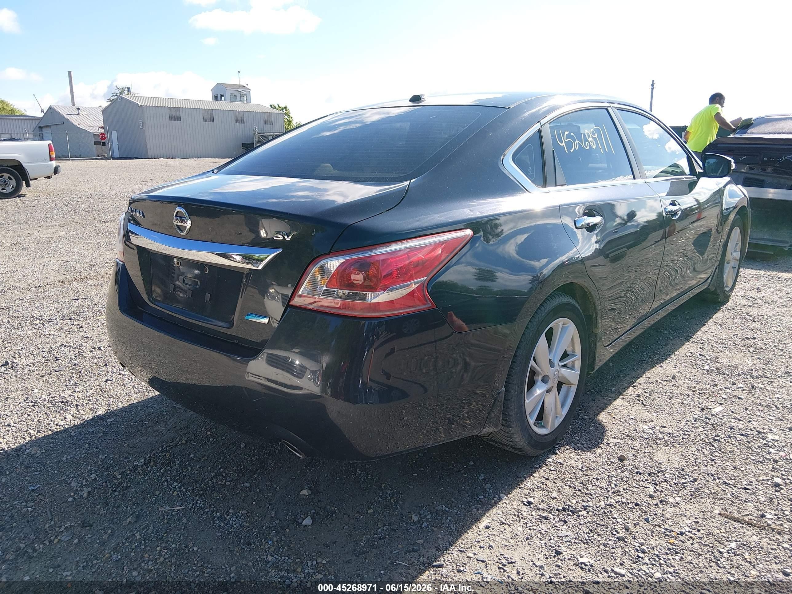 2013 Nissan Altima 2.5 Sv Gray vin: 1N4AL3AP2DN475026