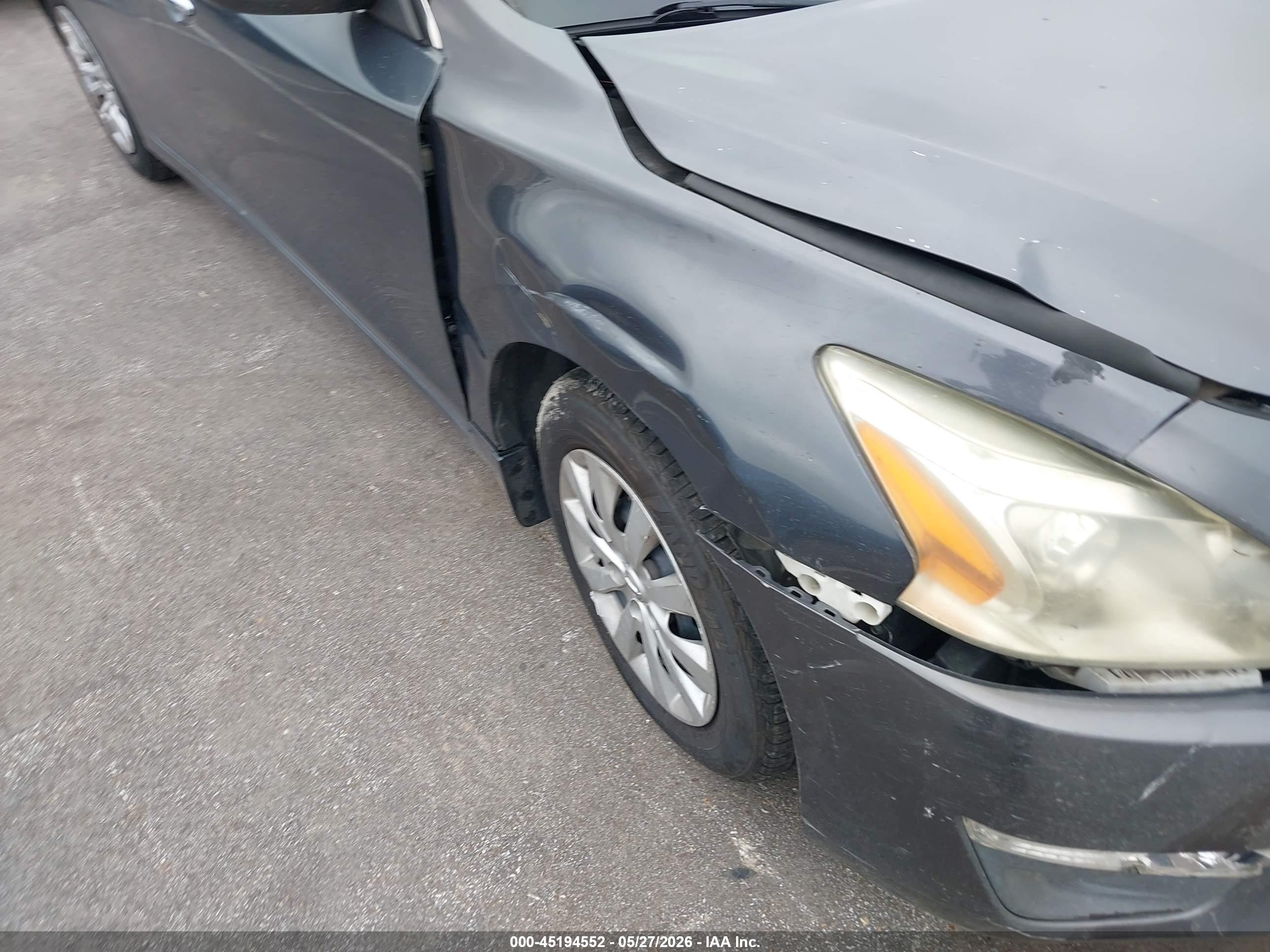 2013 Nissan Altima 2.5 S Gray vin: 1N4AL3AP2DN475592
