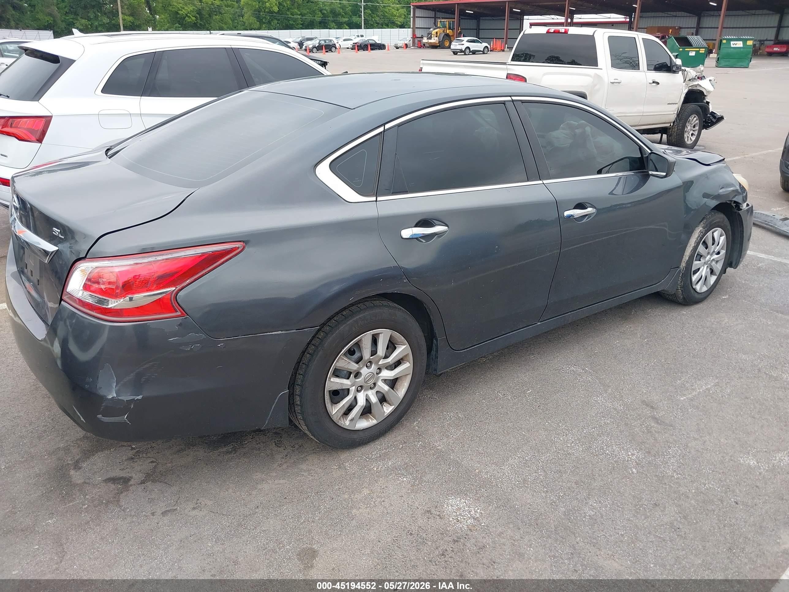 2013 Nissan Altima 2.5 S Gray vin: 1N4AL3AP2DN475592
