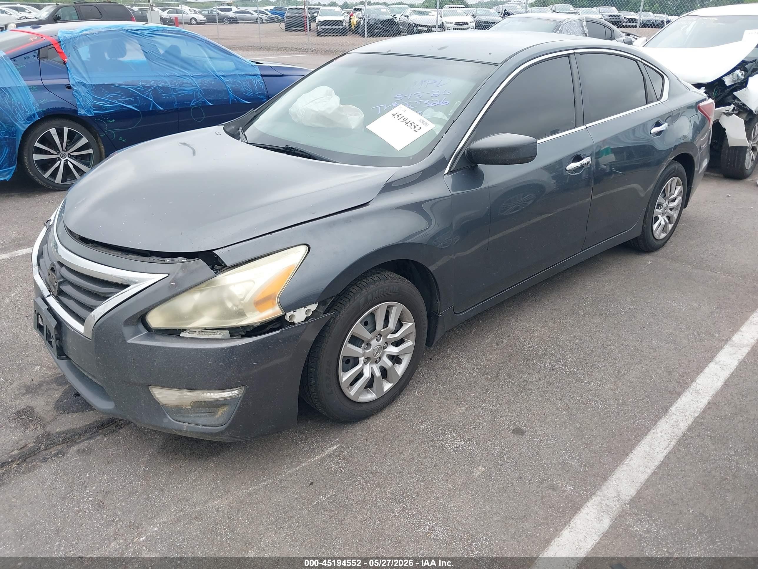 2013 Nissan Altima 2.5 S Gray vin: 1N4AL3AP2DN475592