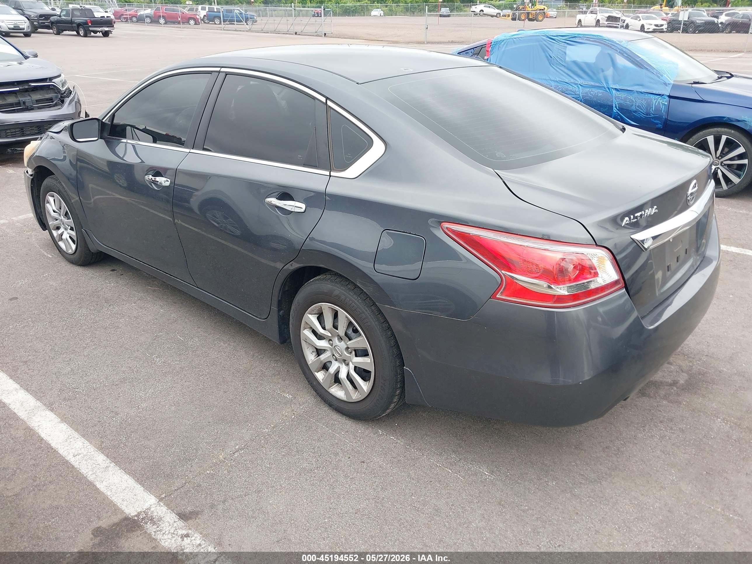 2013 Nissan Altima 2.5 S Gray vin: 1N4AL3AP2DN475592