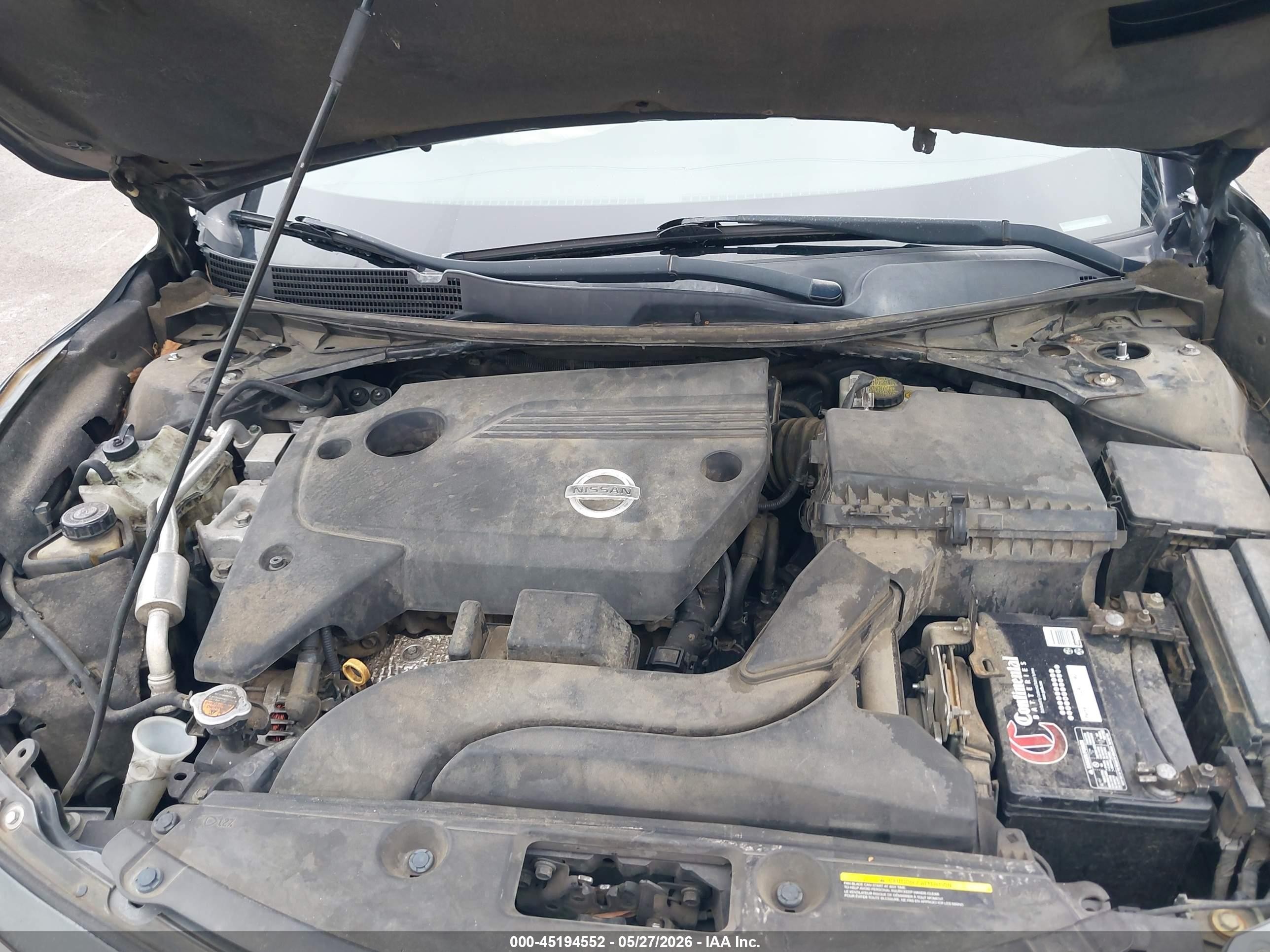 2013 Nissan Altima 2.5 S Gray vin: 1N4AL3AP2DN475592