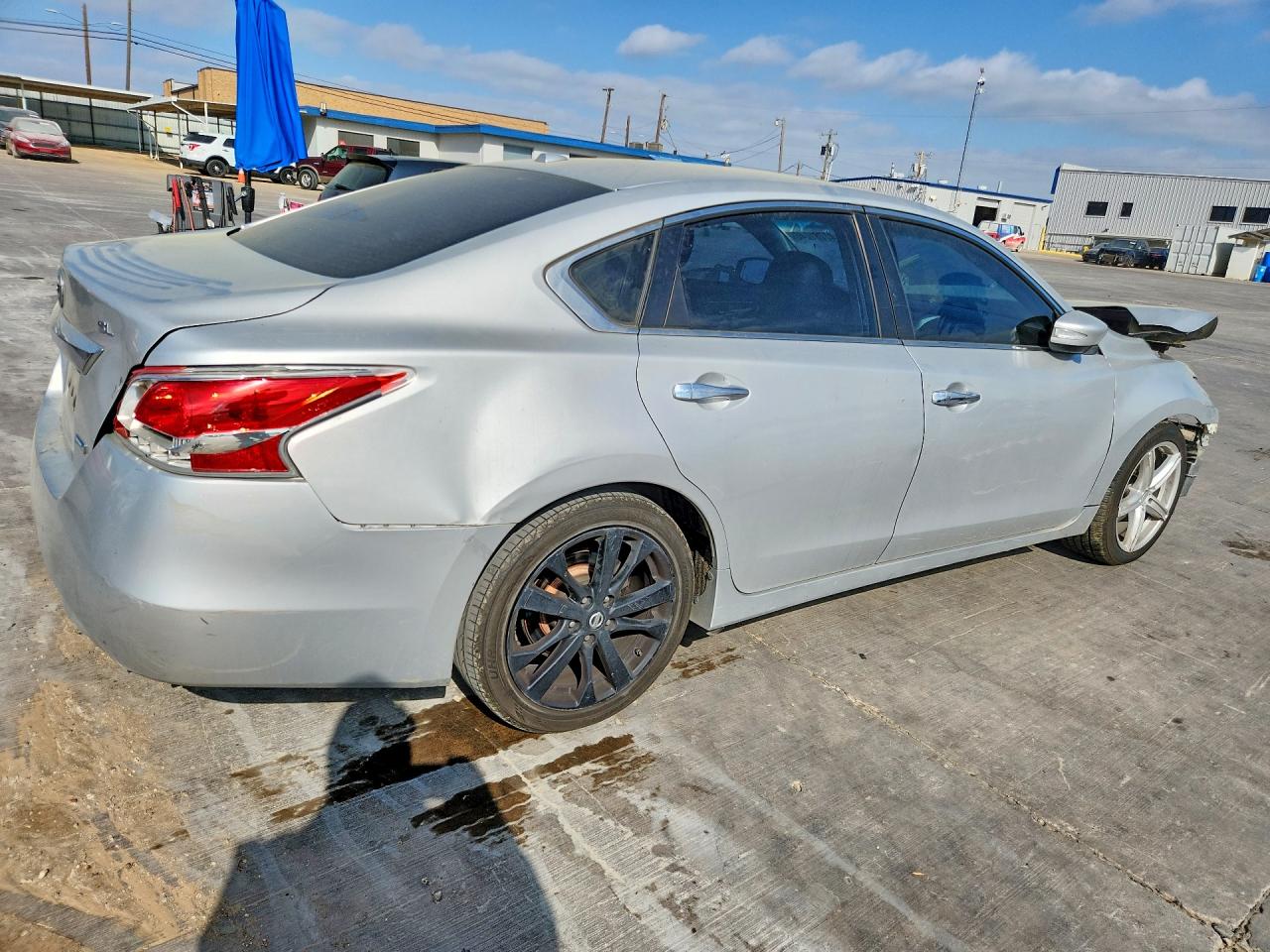 2013 Nissan Altima Серебряный vin: 1N4AL3AP2DN491047