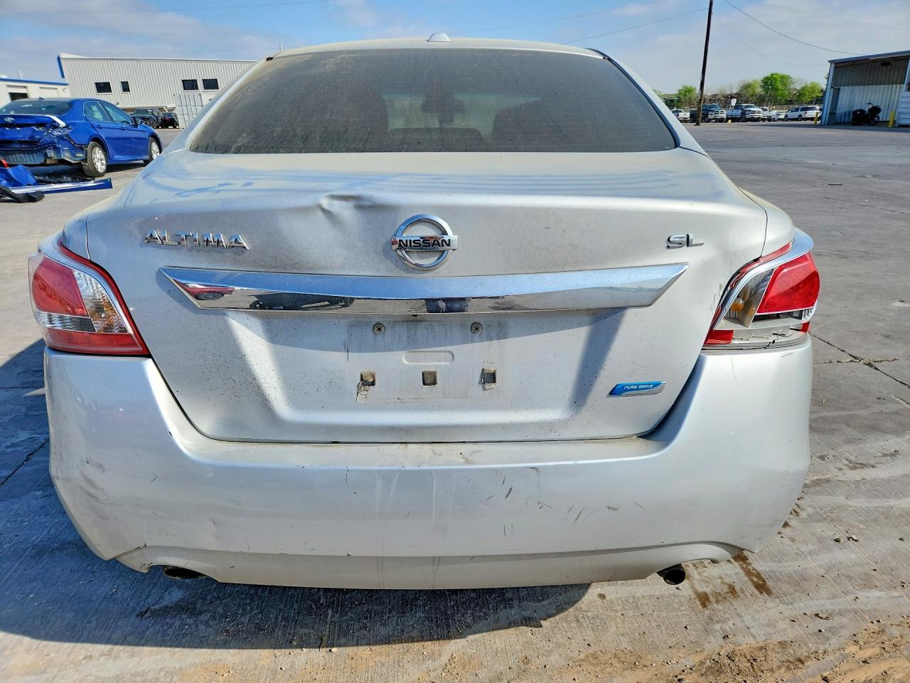 2013 Nissan Altima Серебряный vin: 1N4AL3AP2DN491047