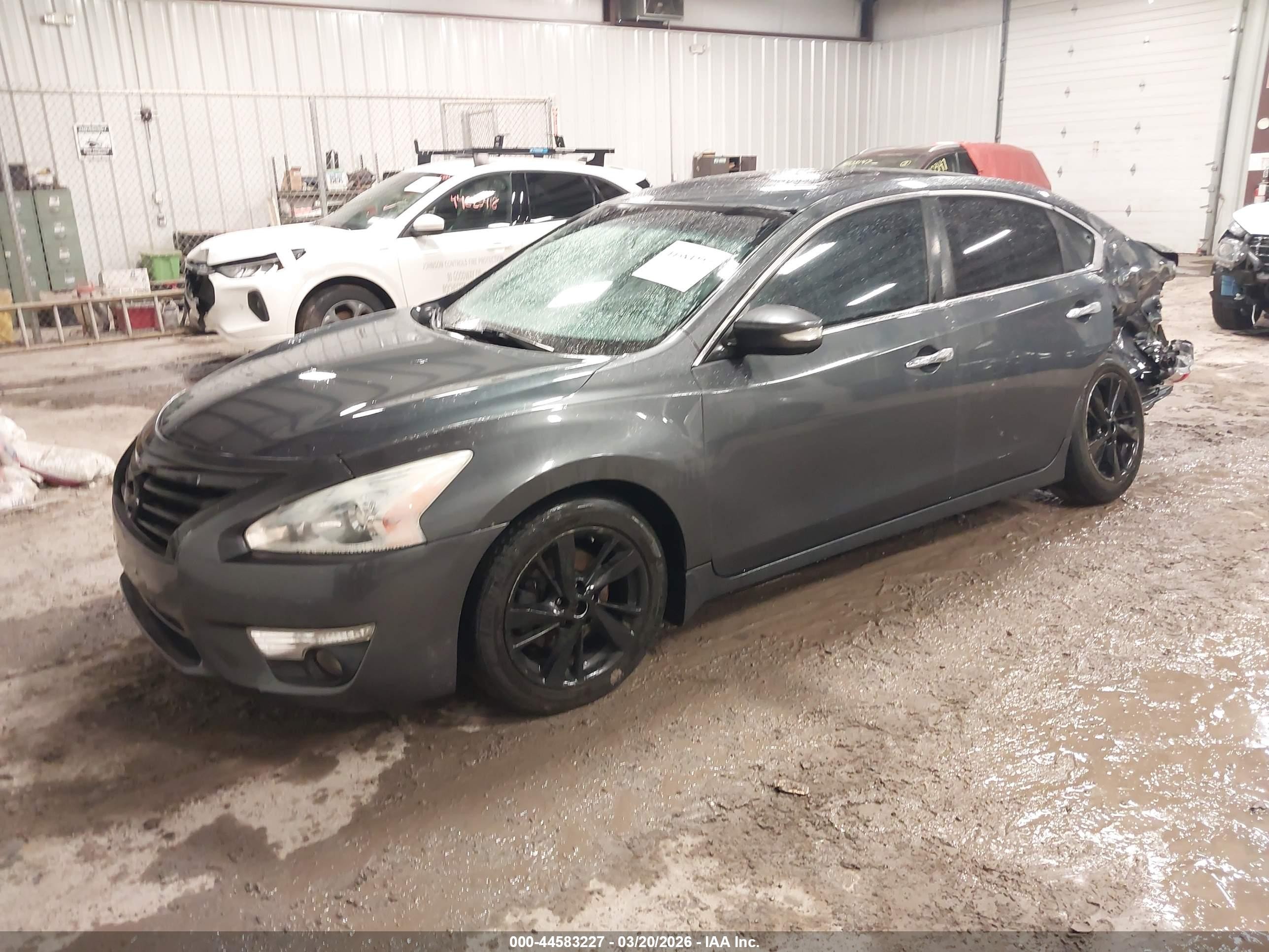 2013 Nissan Altima 2.5 Sl Gray vin: 1N4AL3AP2DN491307
