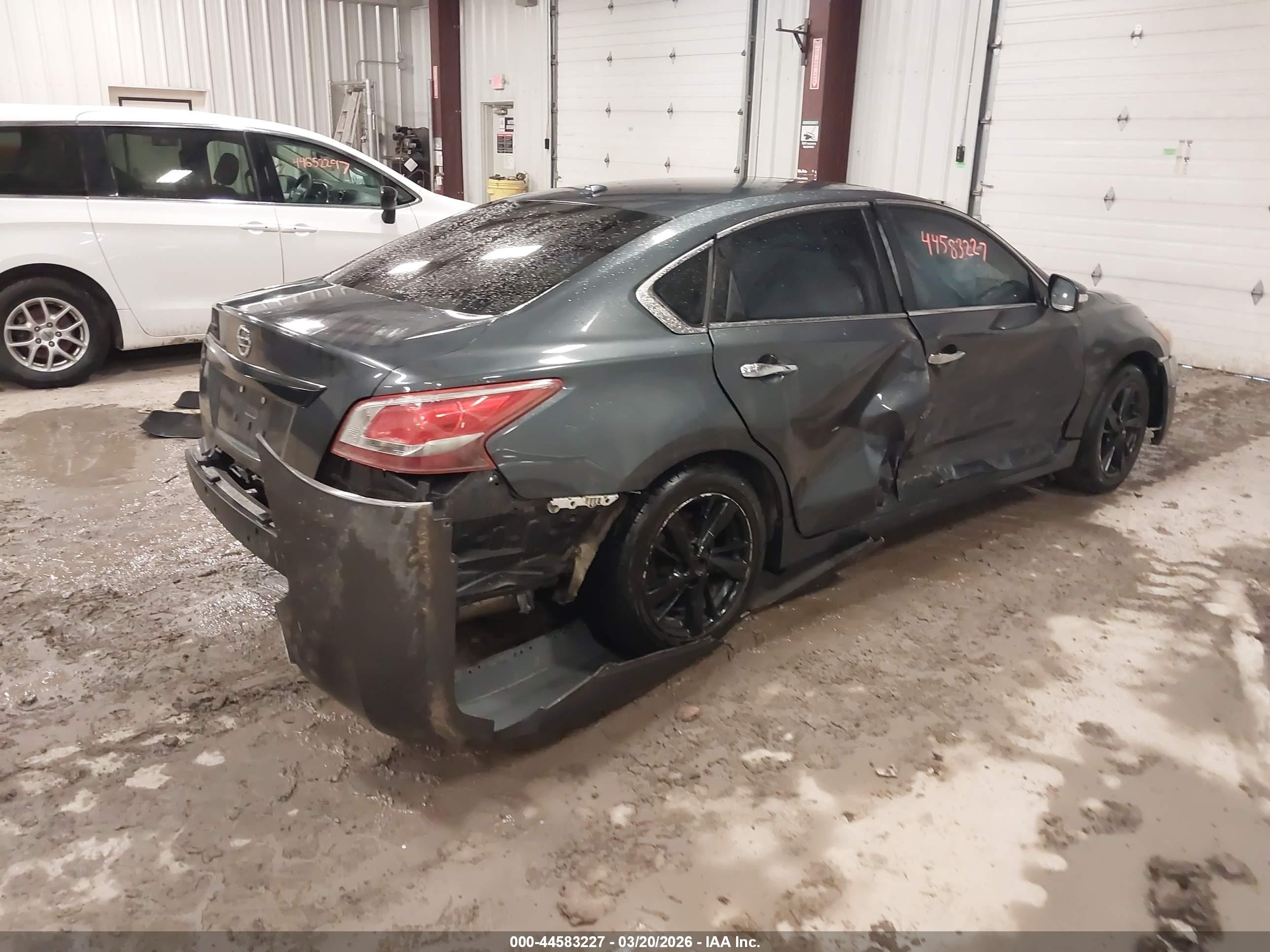 2013 Nissan Altima 2.5 Sl Gray vin: 1N4AL3AP2DN491307