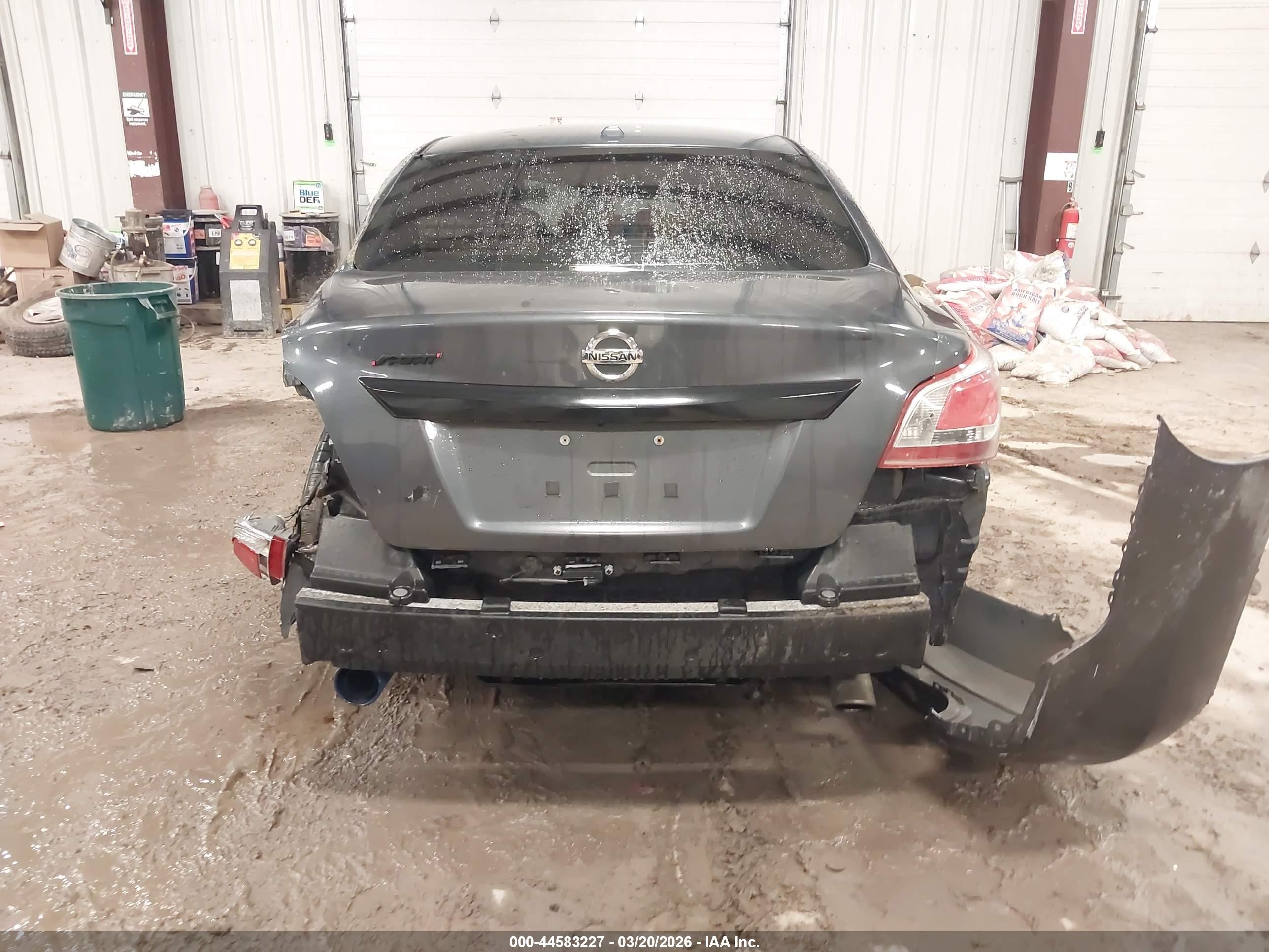 2013 Nissan Altima 2.5 Sl Gray vin: 1N4AL3AP2DN491307
