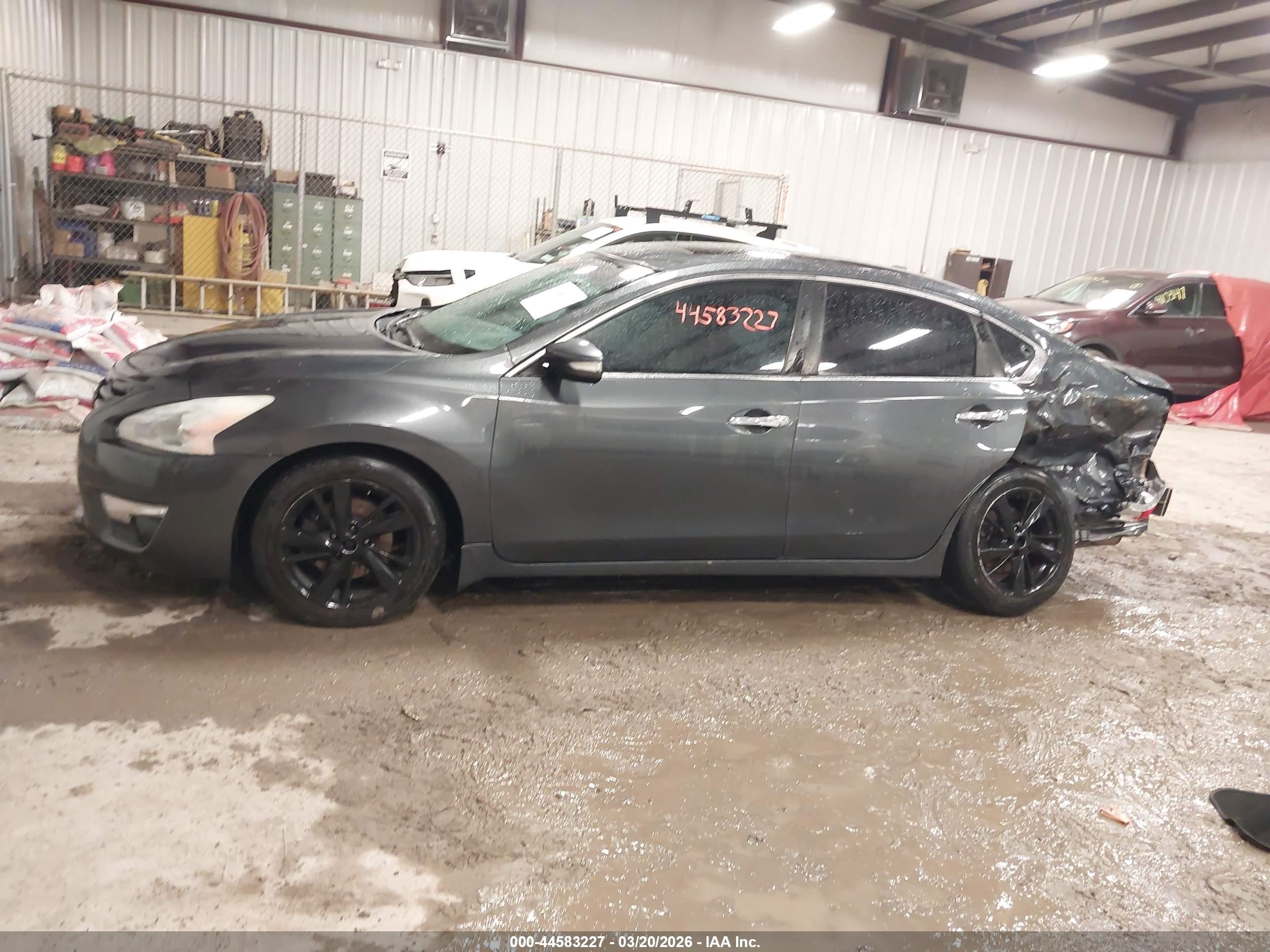 2013 Nissan Altima 2.5 Sl Gray vin: 1N4AL3AP2DN491307