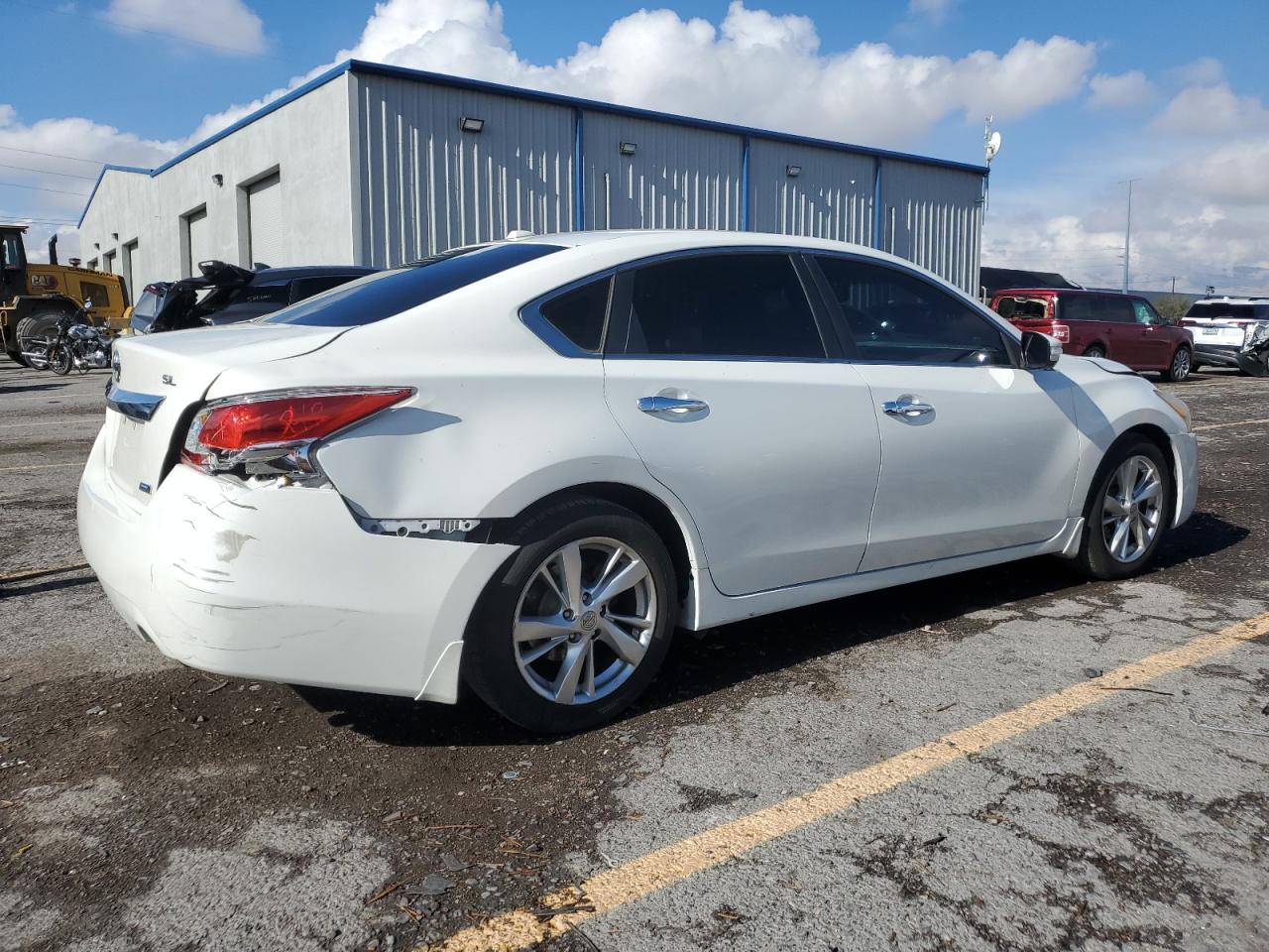 2013 Nissan Altima 2.5/s/sv/sl White vin: 1N4AL3AP2DN496894