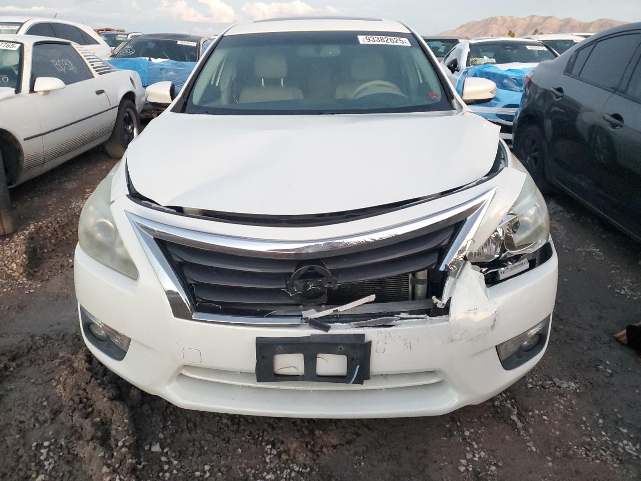 2013 Nissan Altima 2.5/s/sv/sl White vin: 1N4AL3AP2DN496894