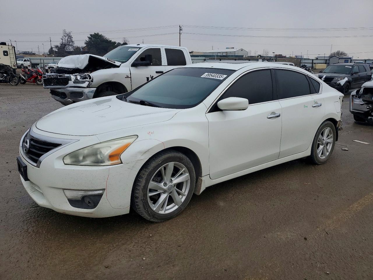 2013 Nissan Altima 2.5 Белый vin: 1N4AL3AP2DN498869
