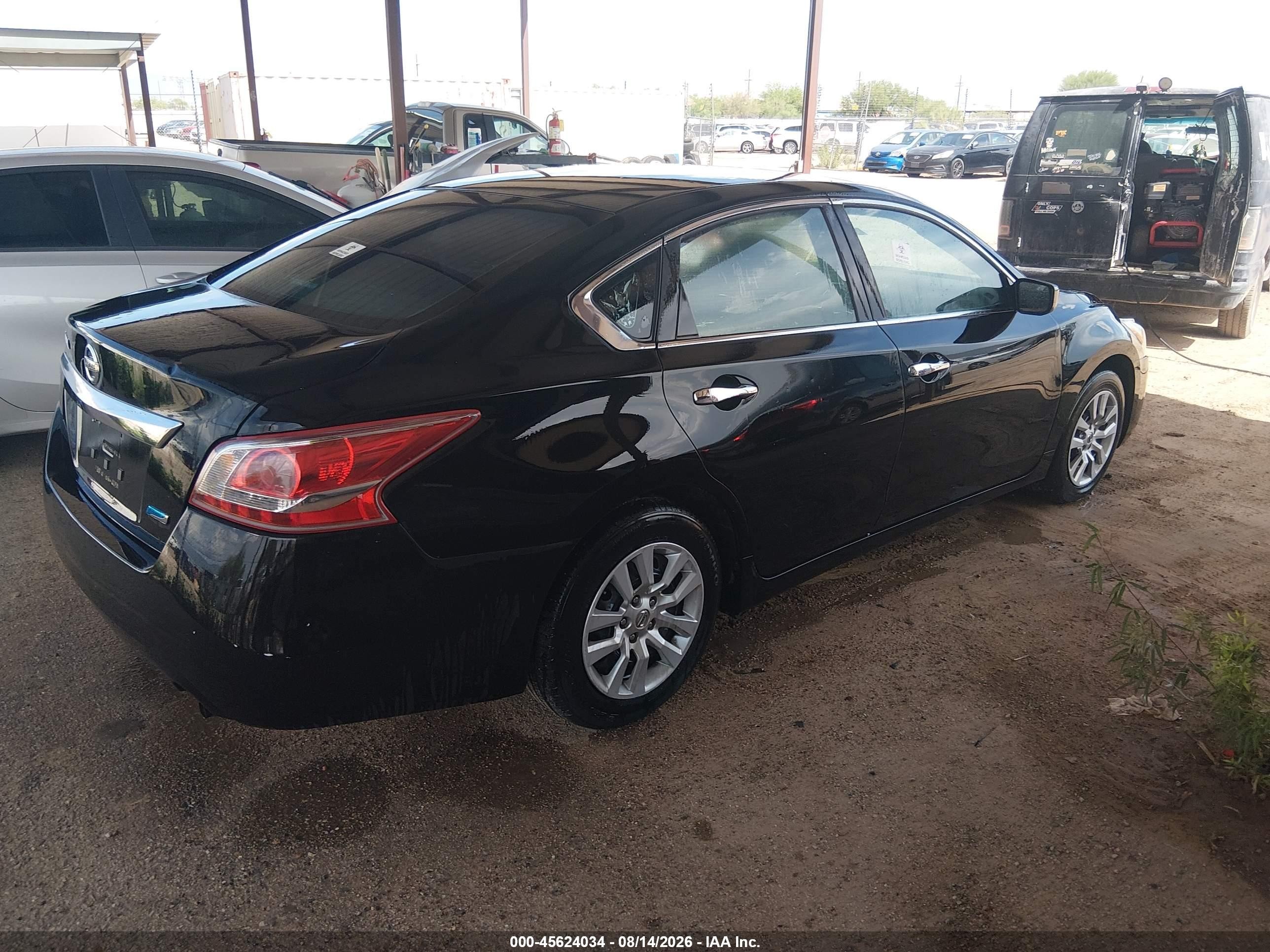 2013 Nissan Altima 2.5 Черный vin: 1N4AL3AP2DN510714