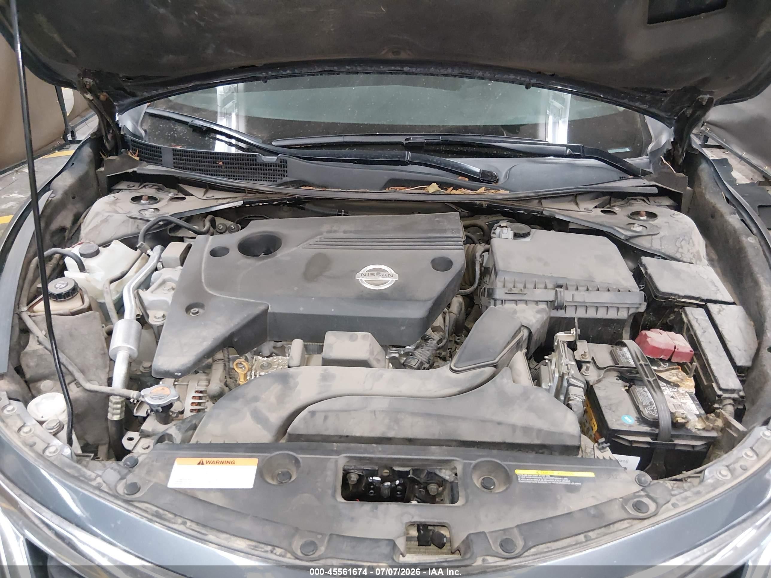 2013 Nissan Altima 2.5 Sv Gray vin: 1N4AL3AP2DN511572