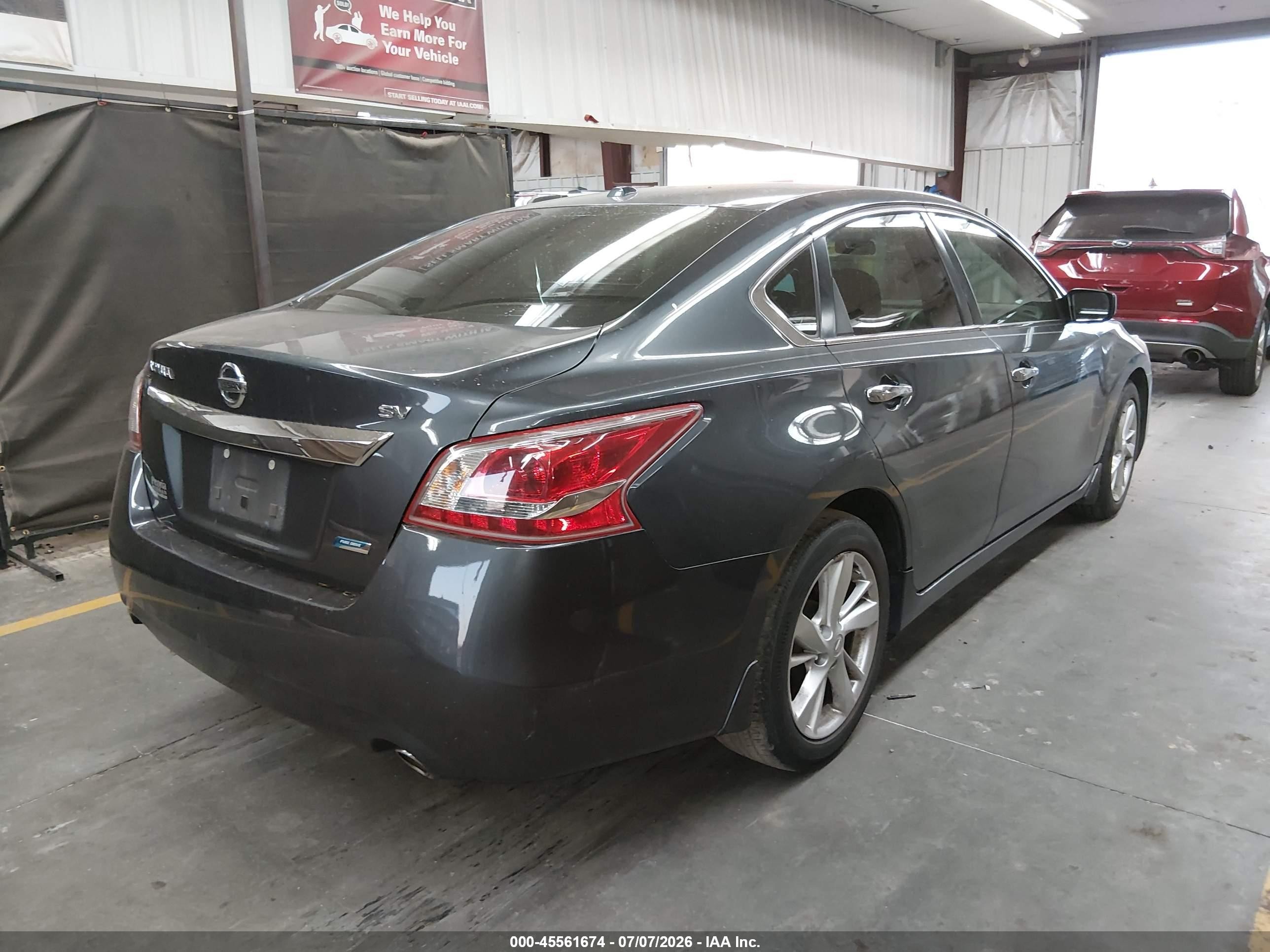 2013 Nissan Altima 2.5 Sv Gray vin: 1N4AL3AP2DN511572