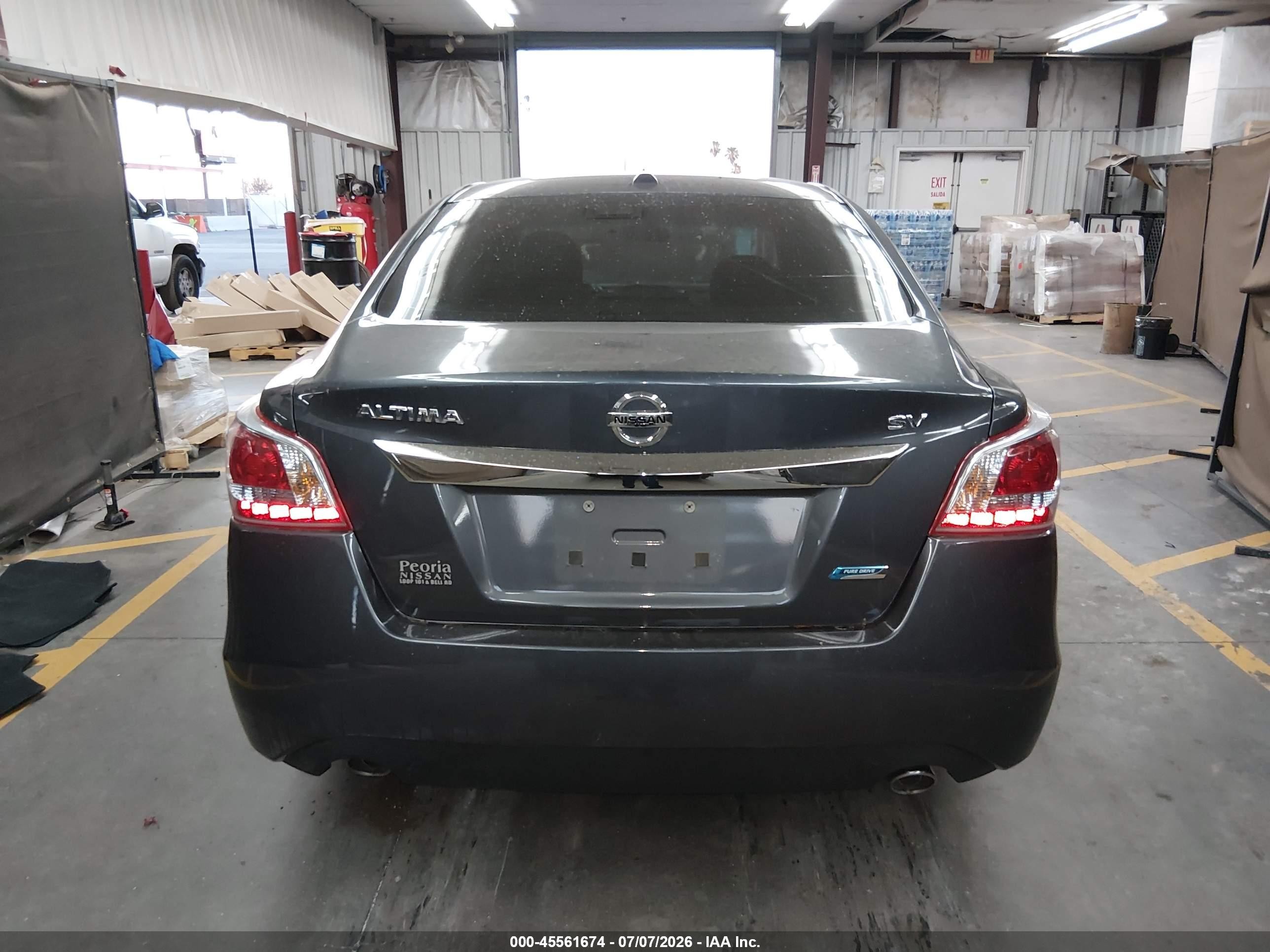 2013 Nissan Altima 2.5 Sv Gray vin: 1N4AL3AP2DN511572