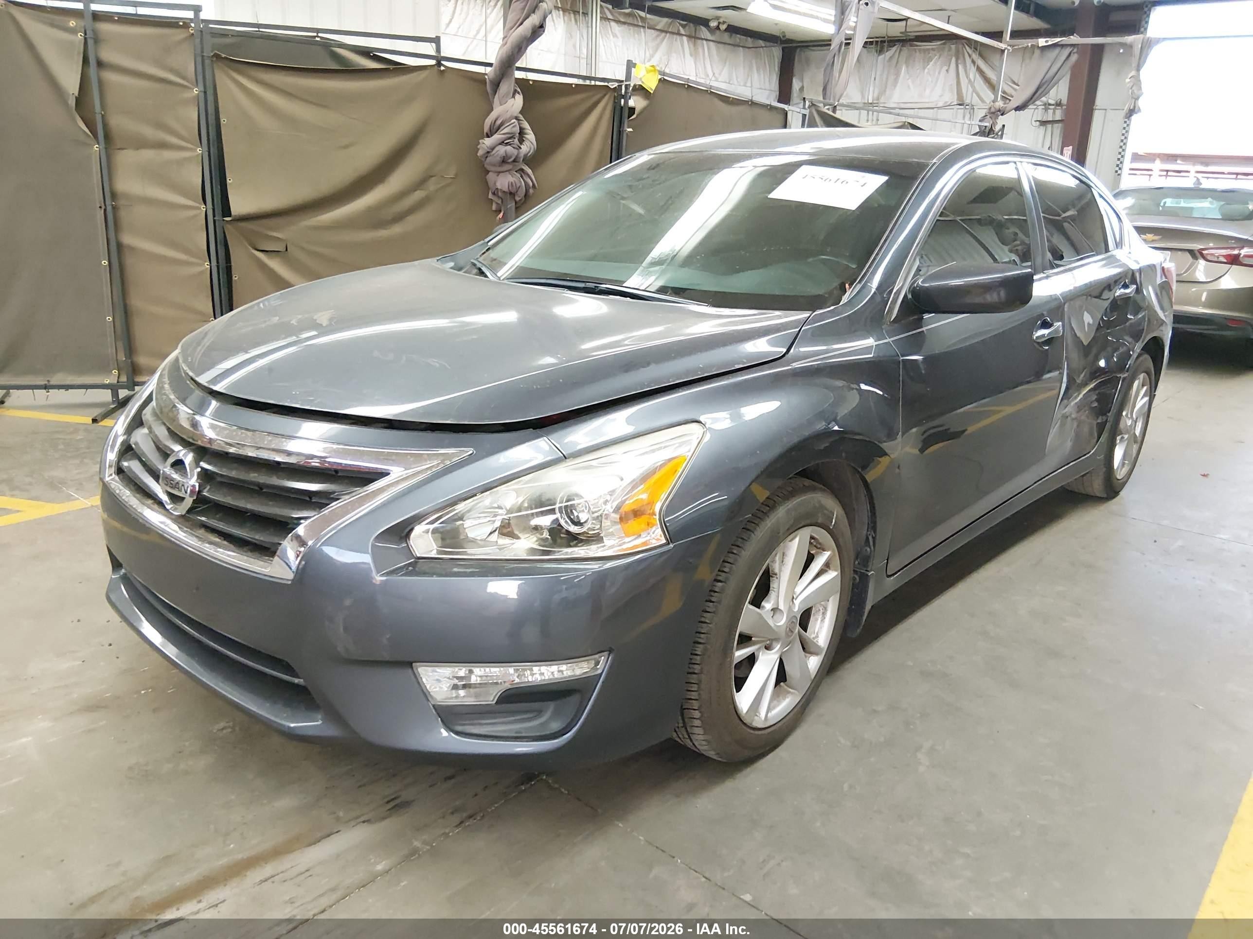 2013 Nissan Altima 2.5 Sv Gray vin: 1N4AL3AP2DN511572