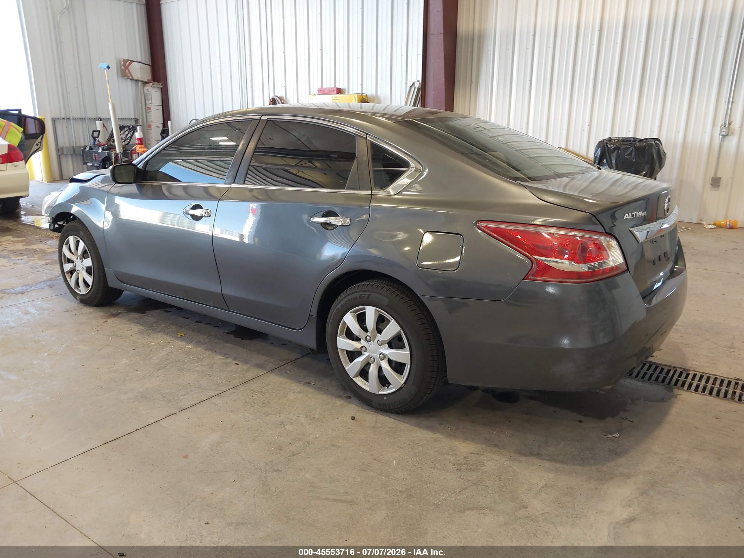 2013 Nissan Altima 2.5 S Gray vin: 1N4AL3AP2DN531529