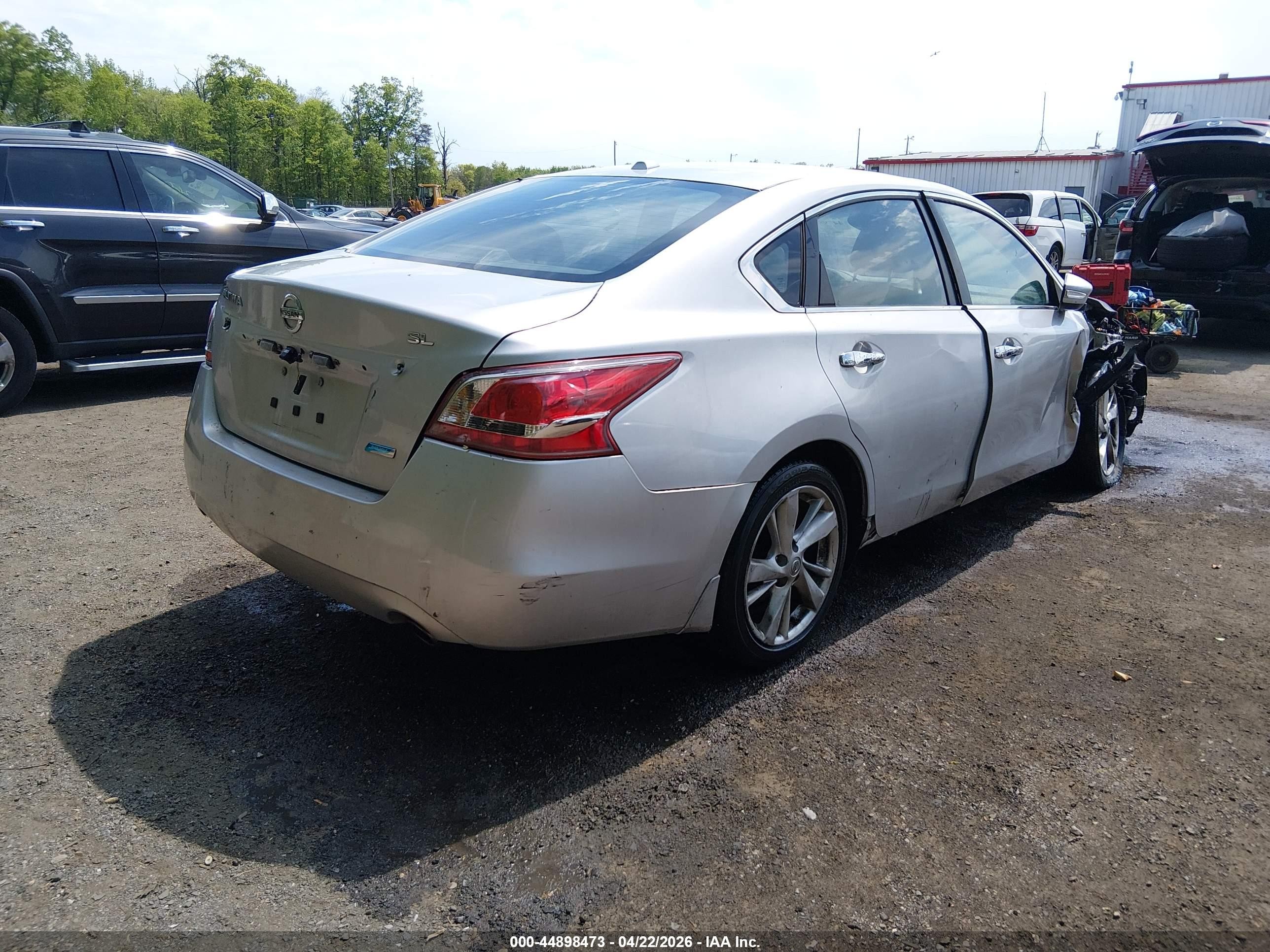 2013 Nissan Altima 2.5 Sl Silver vin: 1N4AL3AP2DN531790