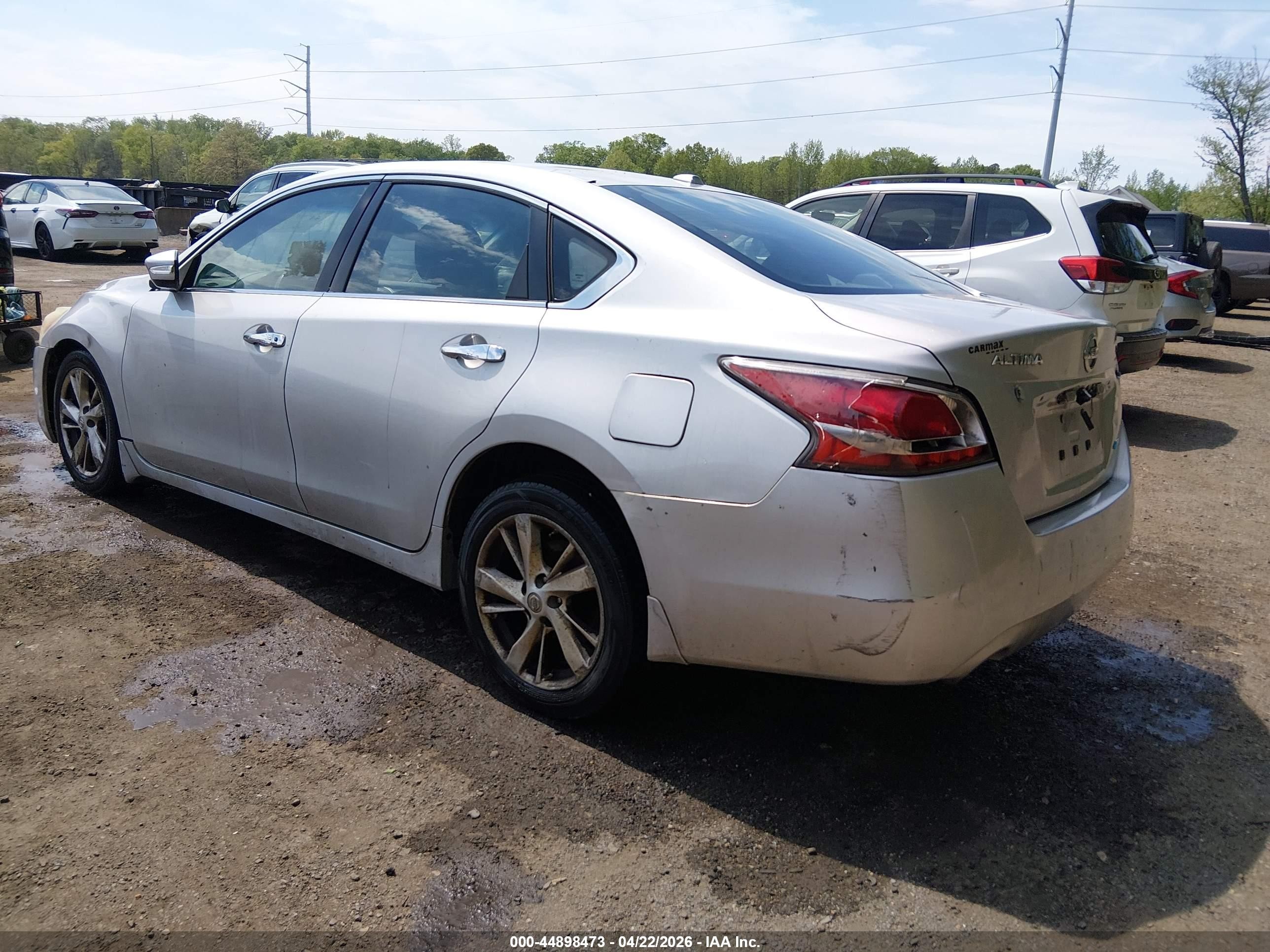 2013 Nissan Altima 2.5 Sl Silver vin: 1N4AL3AP2DN531790