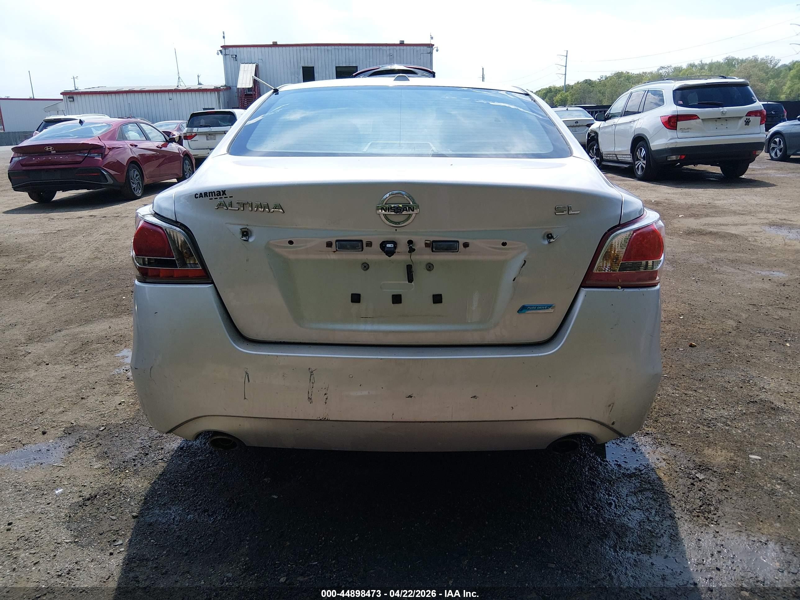 2013 Nissan Altima 2.5 Sl Silver vin: 1N4AL3AP2DN531790