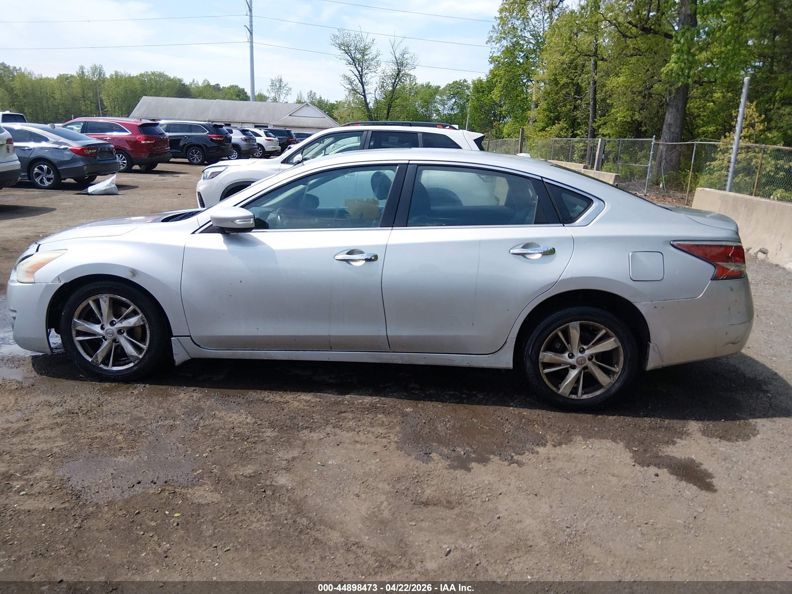 2013 Nissan Altima 2.5 Sl Silver vin: 1N4AL3AP2DN531790