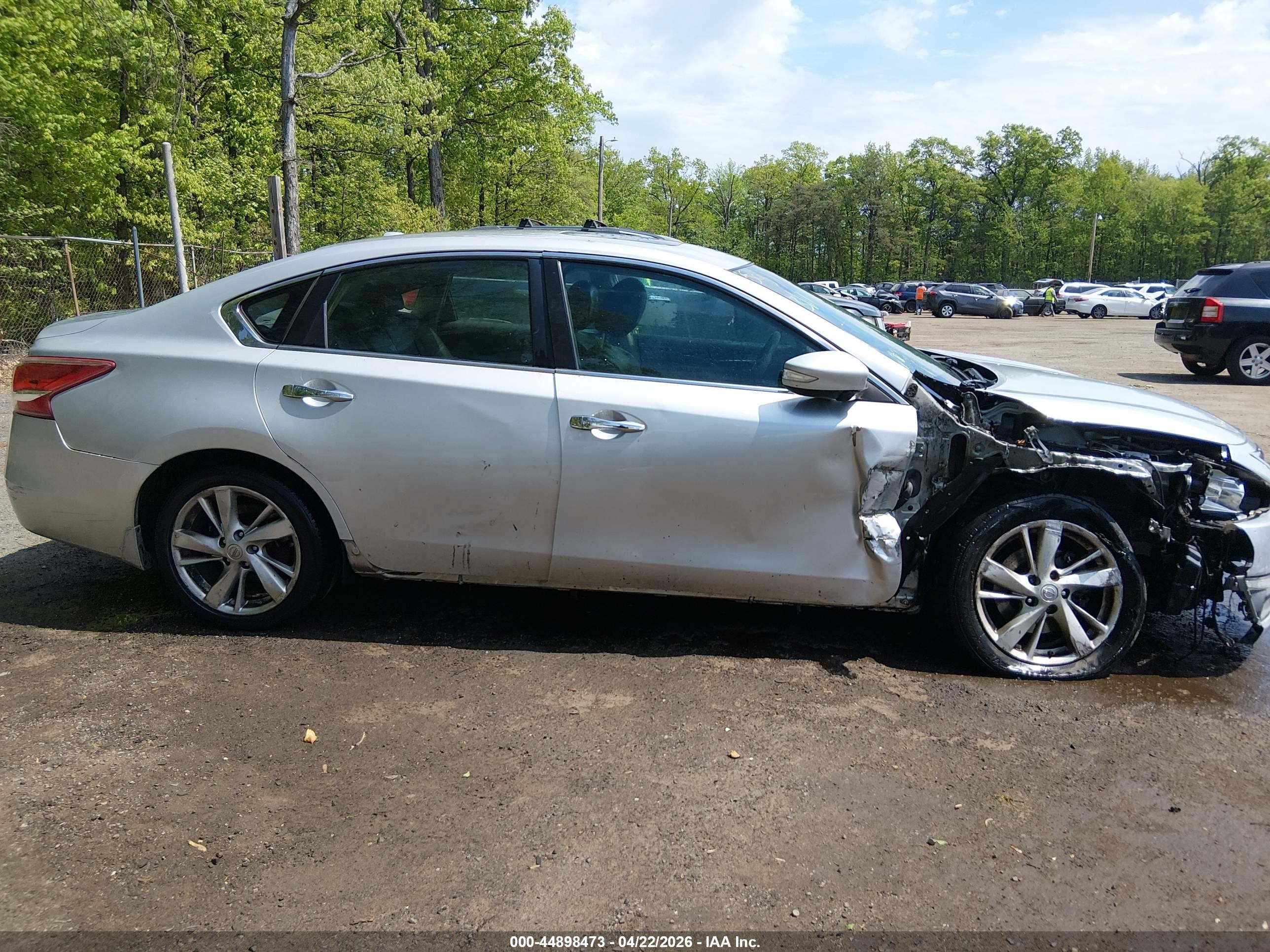 2013 Nissan Altima 2.5 Sl Silver vin: 1N4AL3AP2DN531790