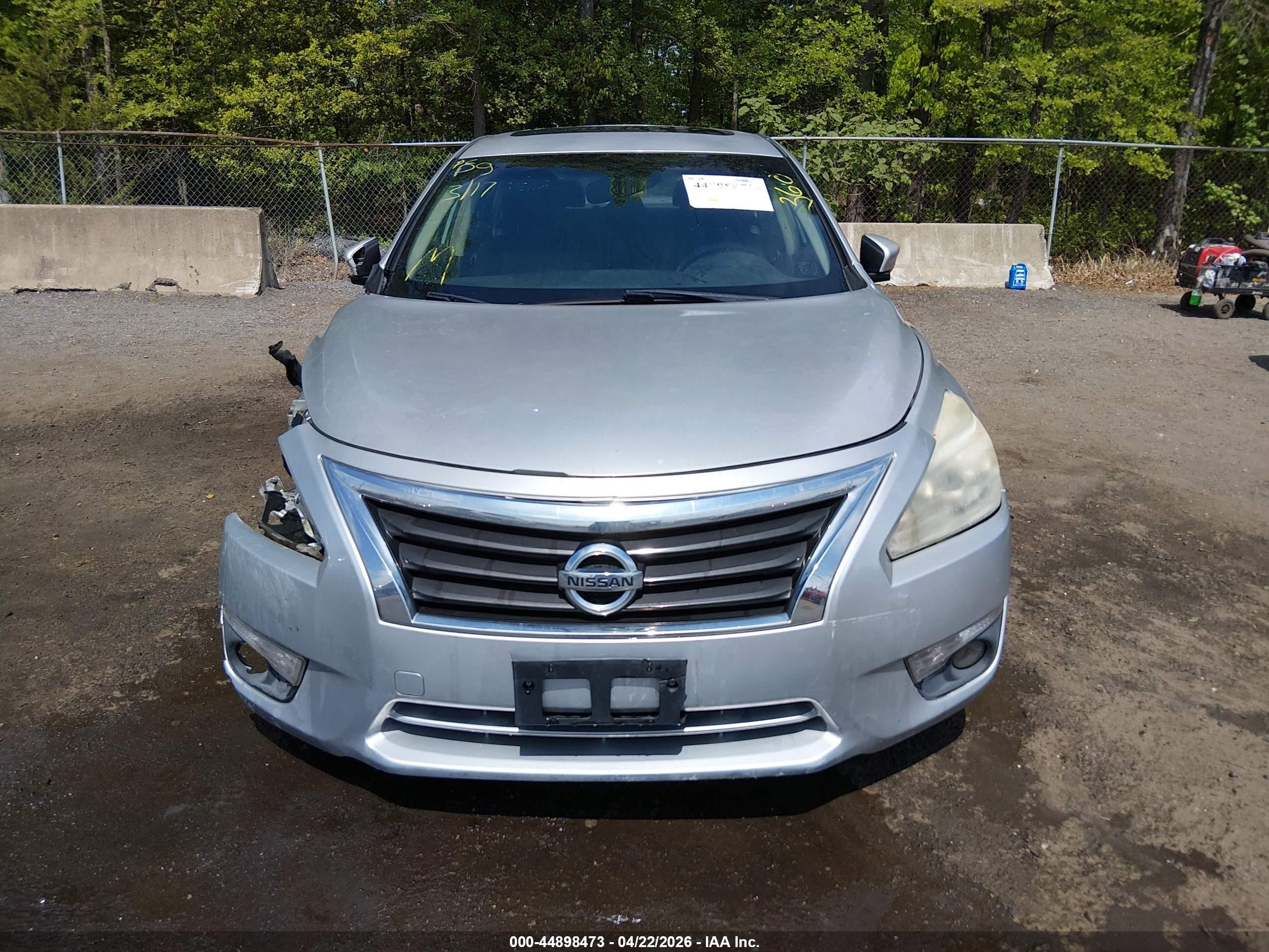 2013 Nissan Altima 2.5 Sl Silver vin: 1N4AL3AP2DN531790