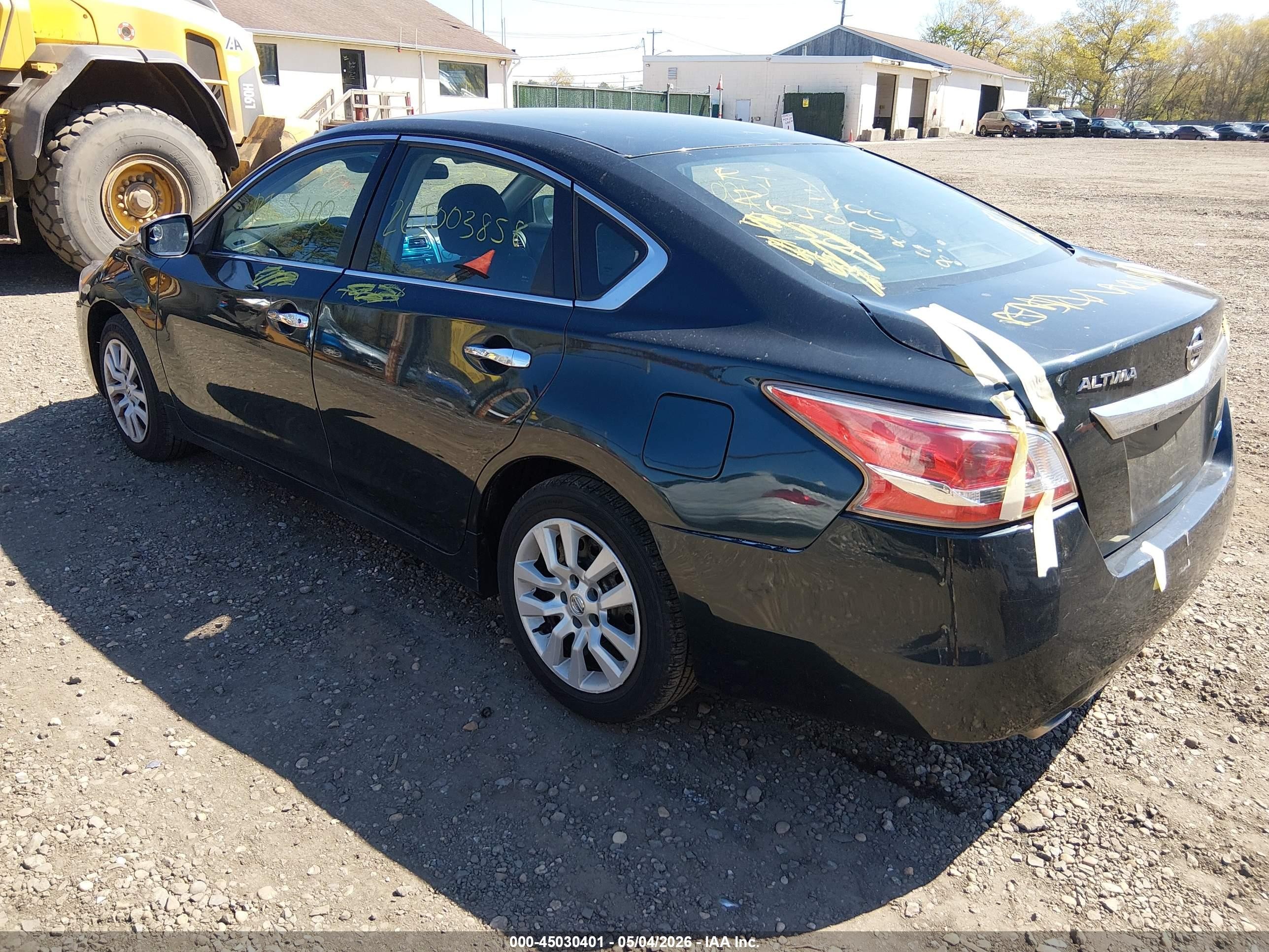 2013 Nissan Altima 2.5 S Black vin: 1N4AL3AP2DN536228